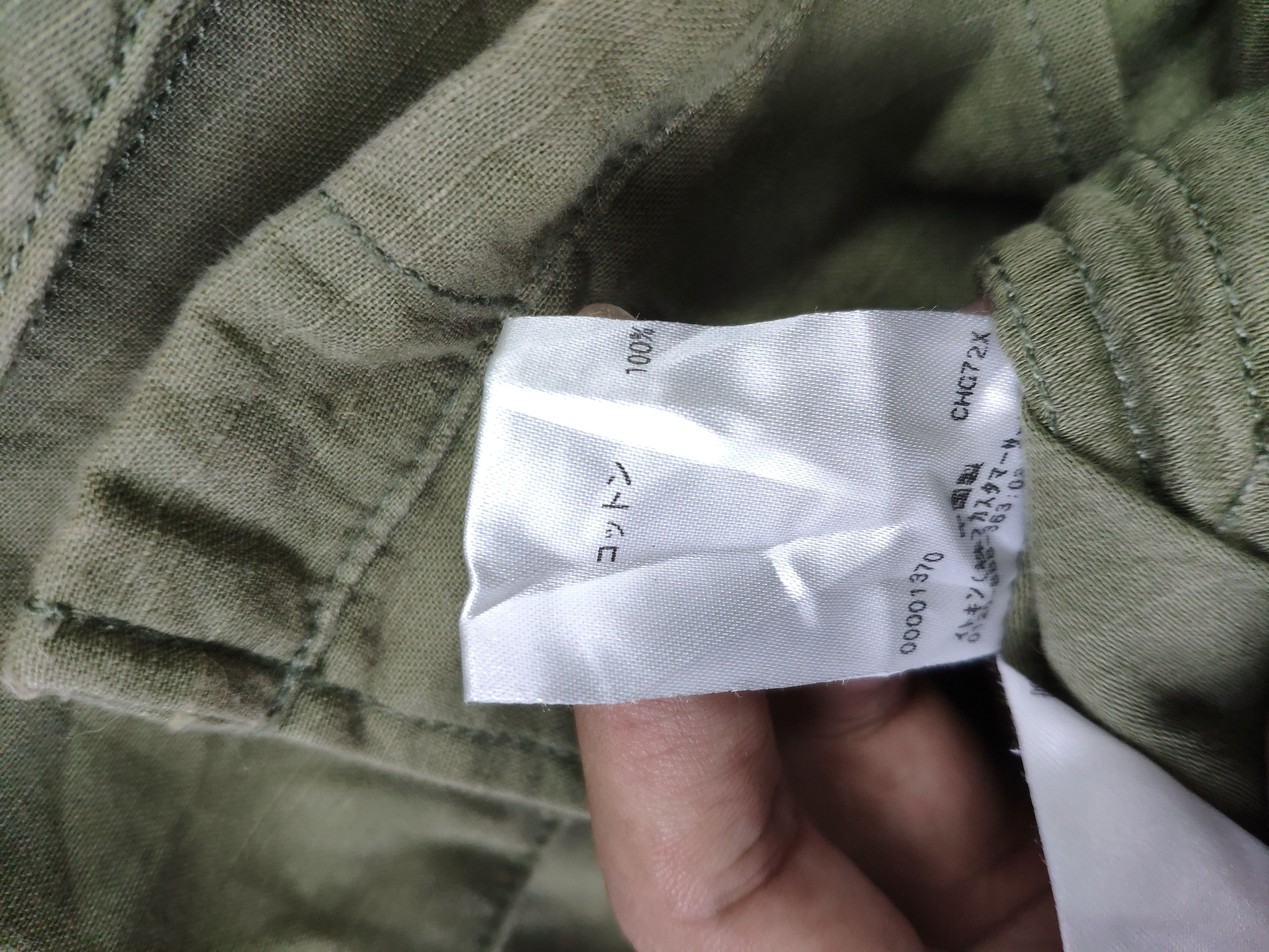 Designer × Michel Klein Michel Klein Shirt Button Up Army Style Size M / US 6-8 / IT 42-44 - 11 Thumbnail