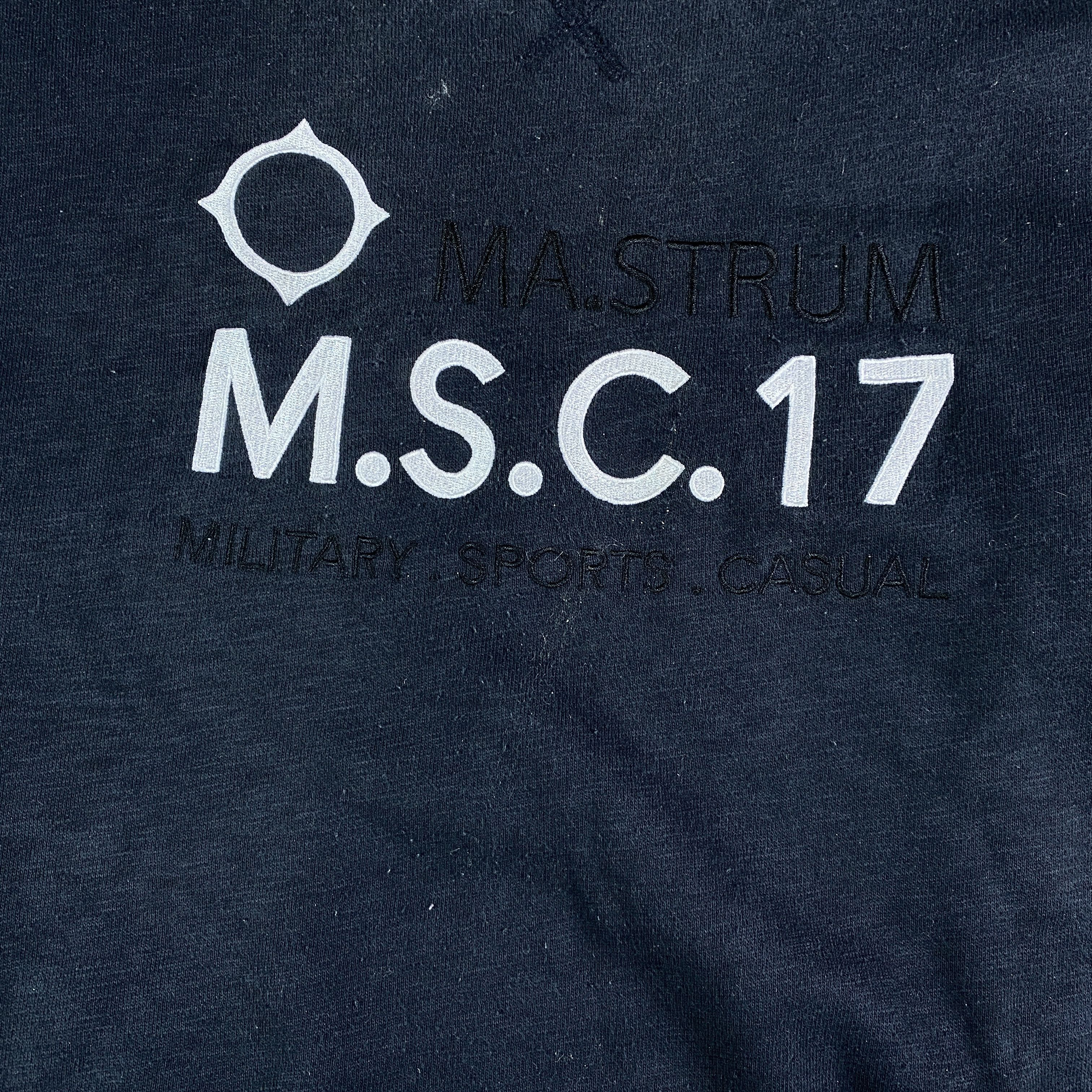 MA.STRUM × Massimo Osti × Vintage Men’s Sweatshirt Ma.Strum Vintage Big Logo Size XL Size US XL / EU 56 / 4 - 4 Thumbnail