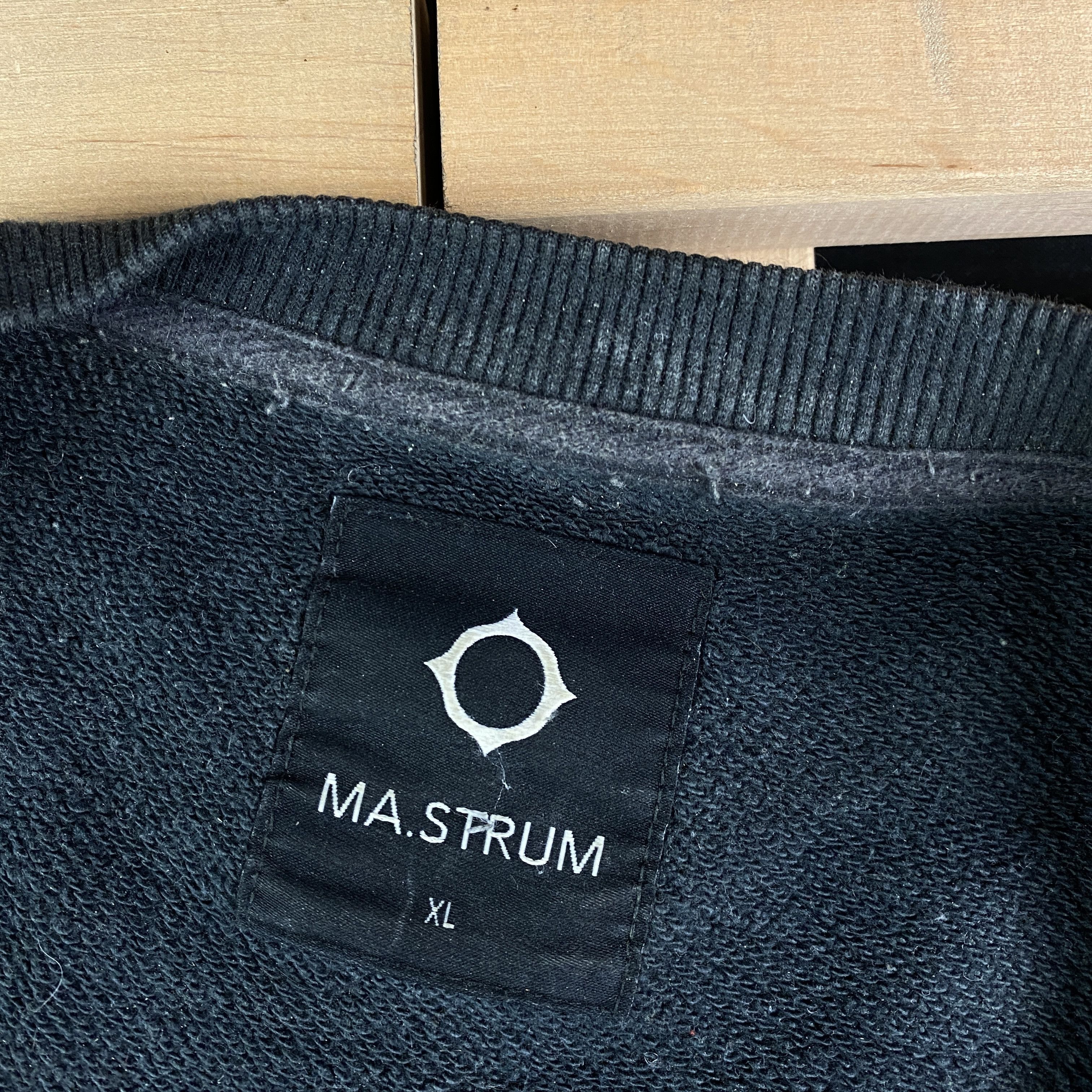 MA.STRUM × Massimo Osti × Vintage Men’s Sweatshirt Ma.Strum Vintage Big Logo Size XL Size US XL / EU 56 / 4 - 8 Thumbnail