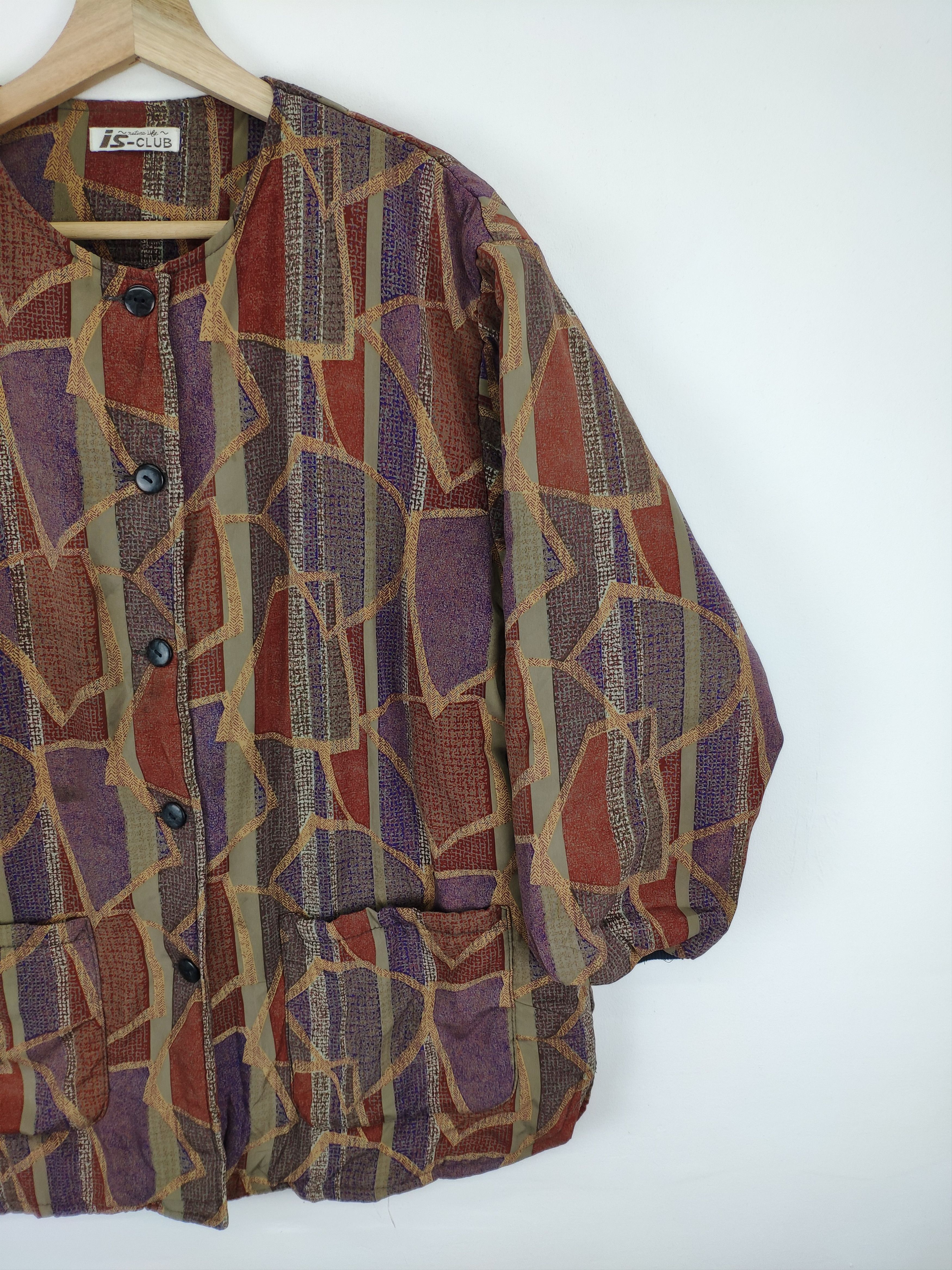 Japanese Brand OFFER💥 Vintage Cardigan Art Motif by IS Club Size M / US 6-8 / IT 42-44 - 7 Thumbnail