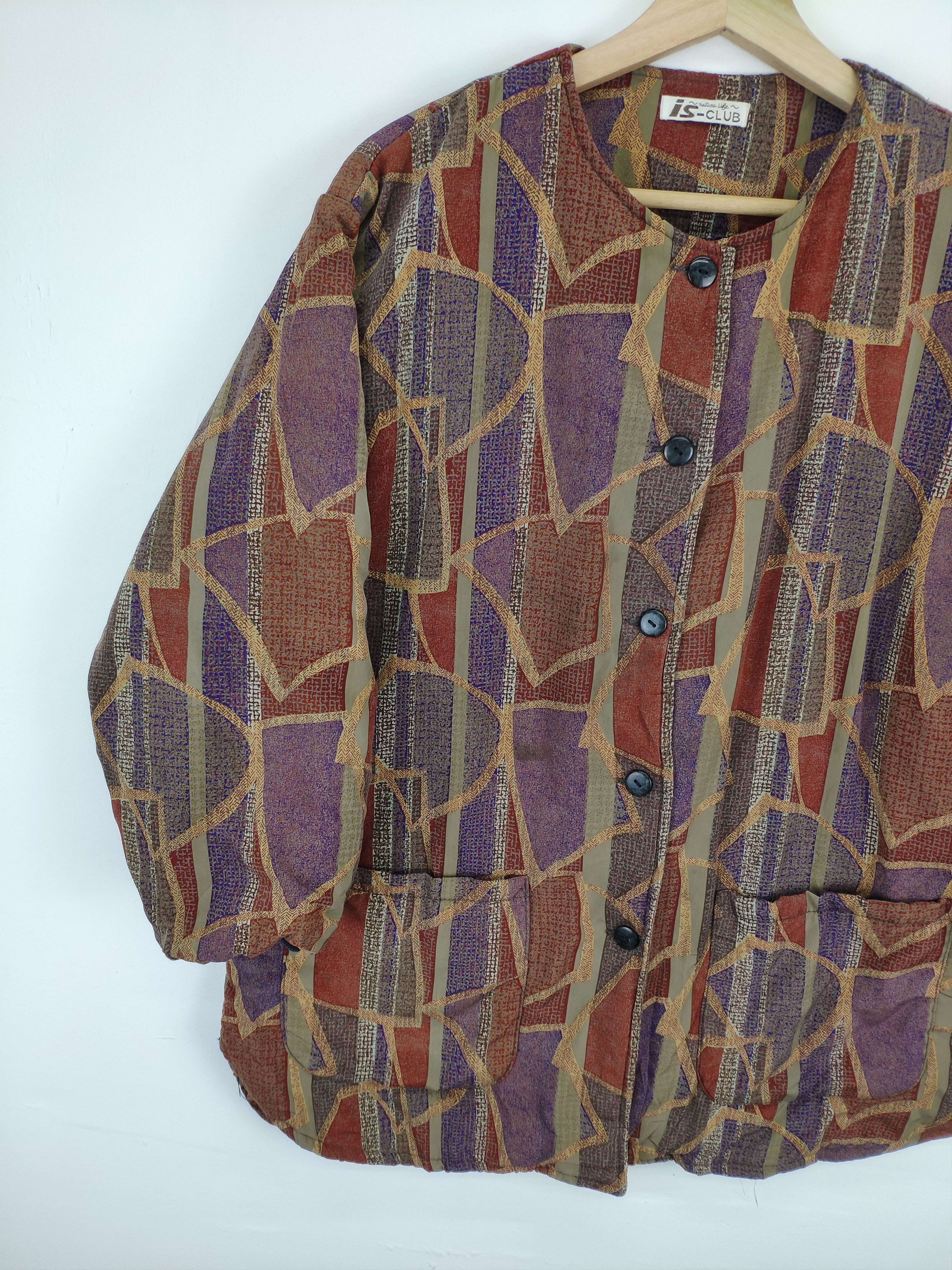 Japanese Brand OFFER💥 Vintage Cardigan Art Motif by IS Club Size M / US 6-8 / IT 42-44 - 8 Thumbnail