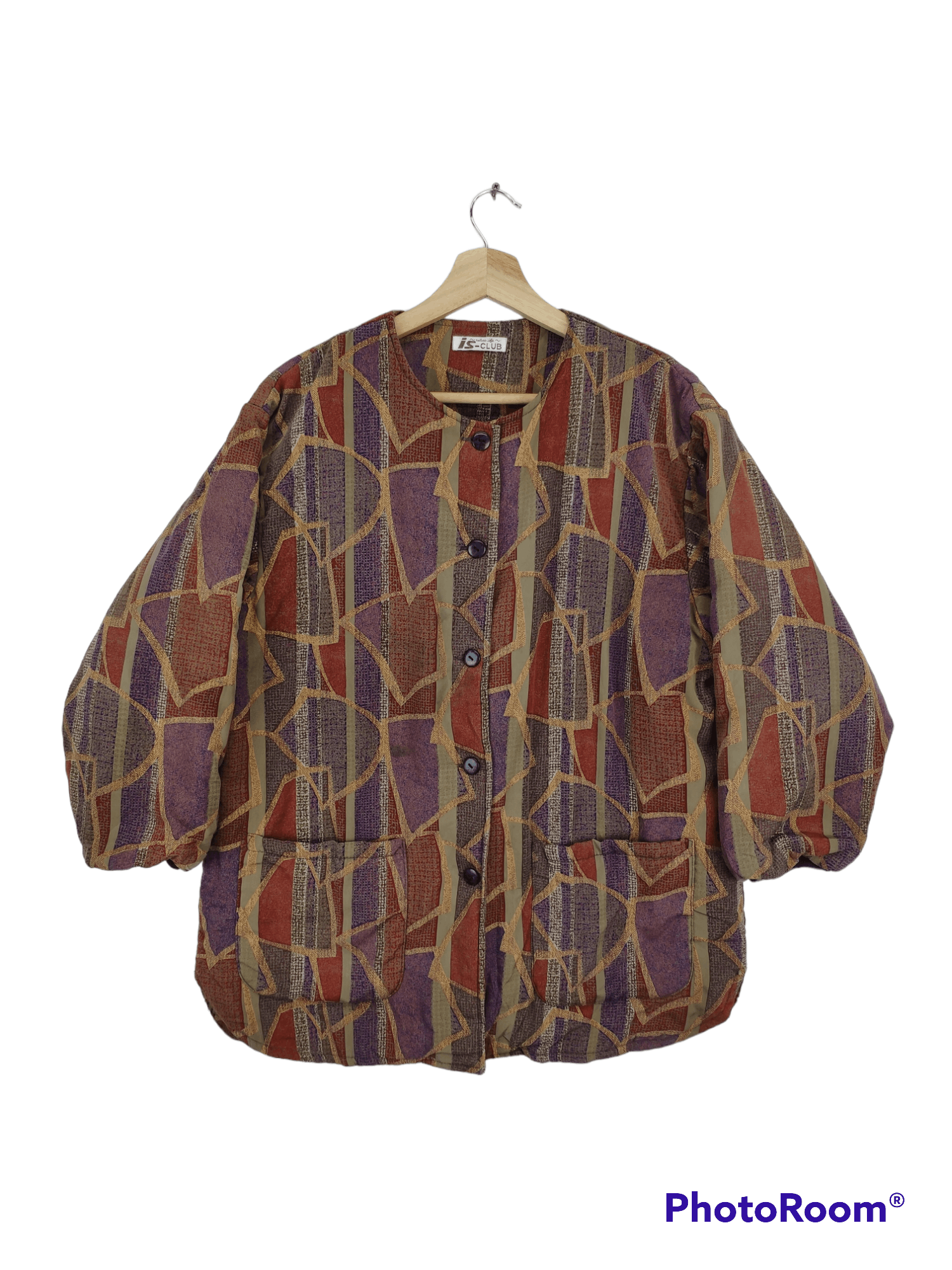 Japanese Brand OFFER💥 Vintage Cardigan Art Motif by IS Club Size M / US 6-8 / IT 42-44 - 1 Thumbnail