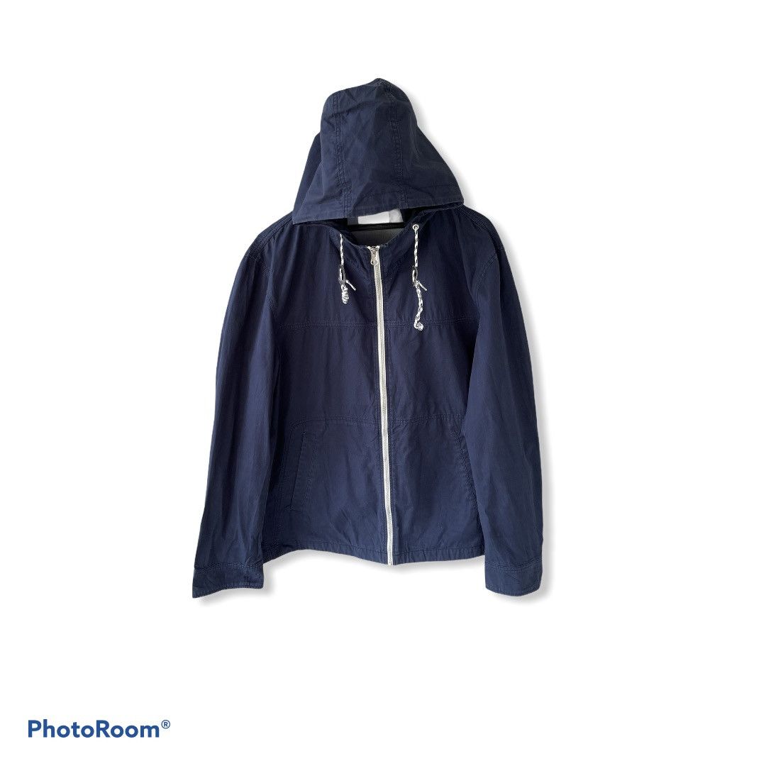 Japanese Brand UNIQLO DARK BLUE SIZE XL JACKET HOODED JAPAN Size US XL / EU 56 / 4 - 1 Thumbnail