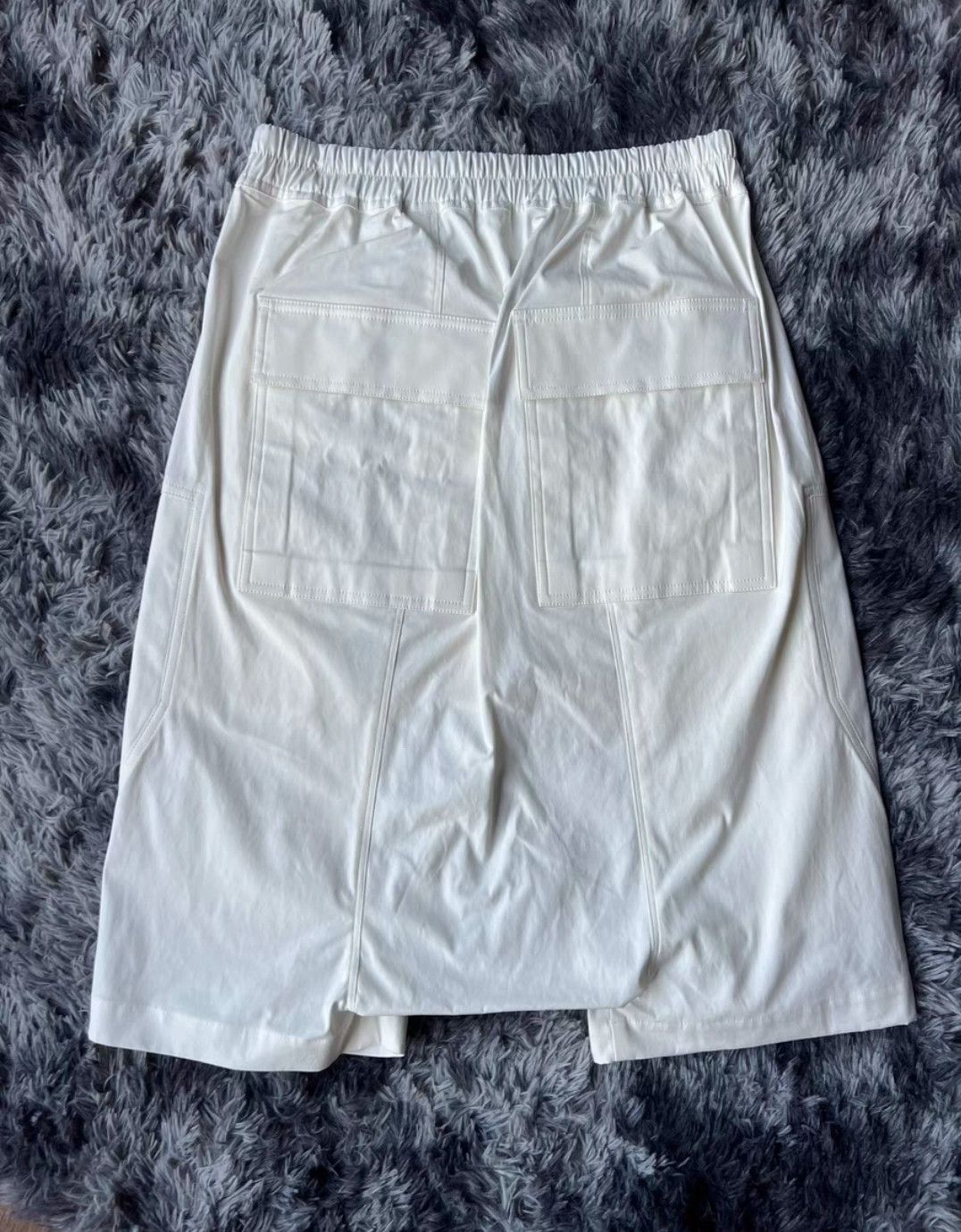 Rick Owens Rick Owens White zip up shorts Size US 32 / EU 48 - 2 Thumbnail