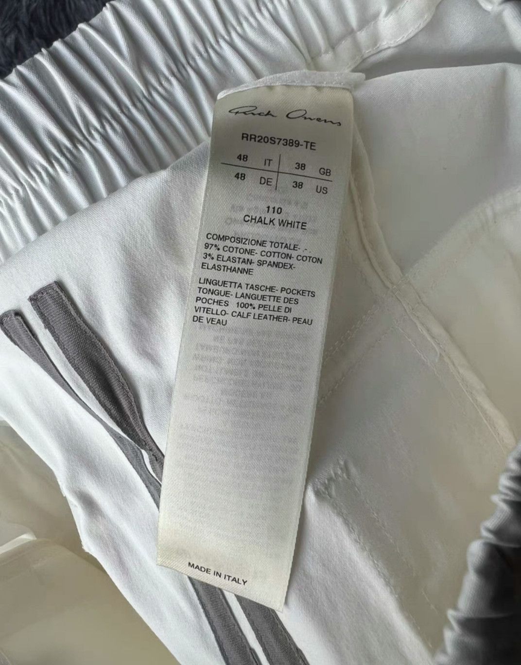 Rick Owens Rick Owens White zip up shorts Size US 32 / EU 48 - 6 Thumbnail