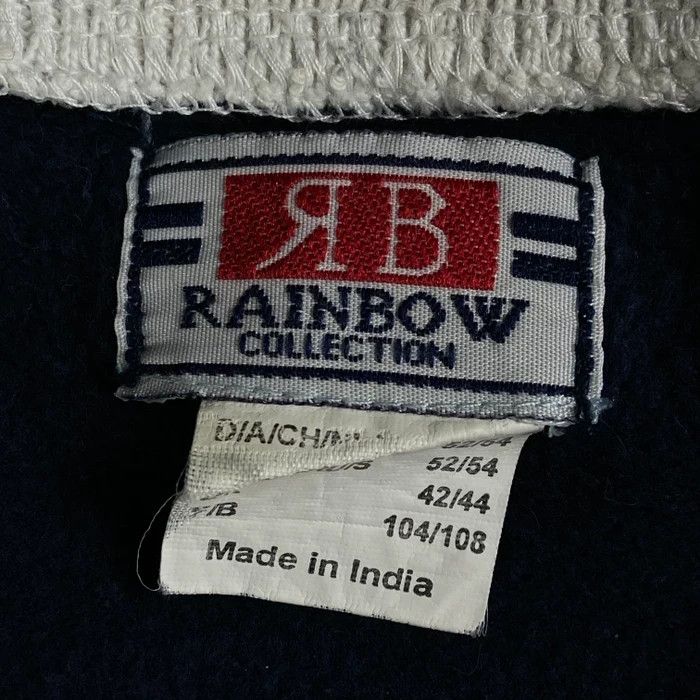 New York Yankees × Rainbow Mens Sweatshirt Rainbow New York V Neck Size 52/54 XL Size US XL / EU 56 / 4 - 6 Thumbnail