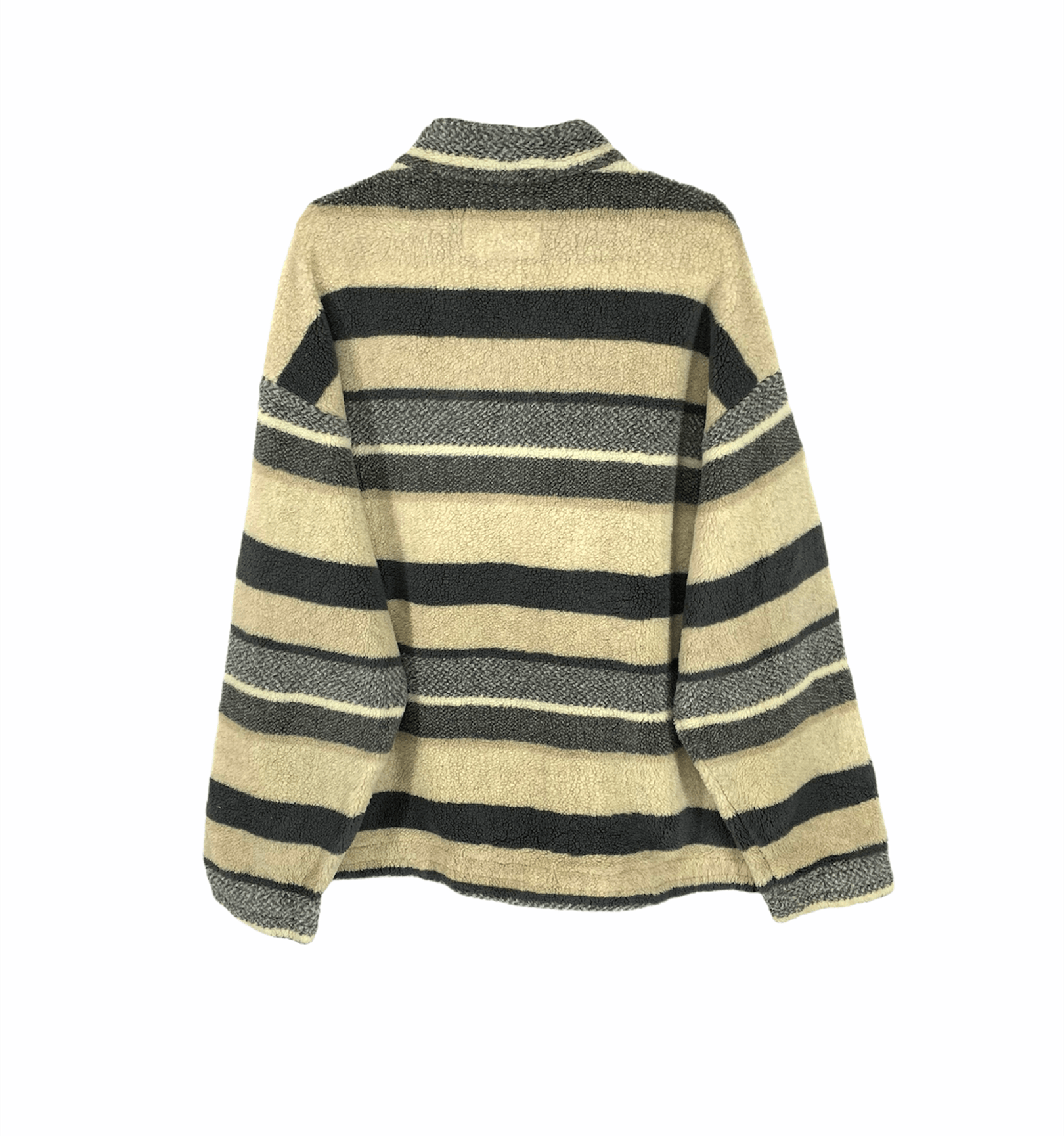 Designer × Japanese Brand × OVER THE STRiPES Flying scotsman stripe fleece pullover Size US L / EU 52-54 / 3 - 2 Thumbnail