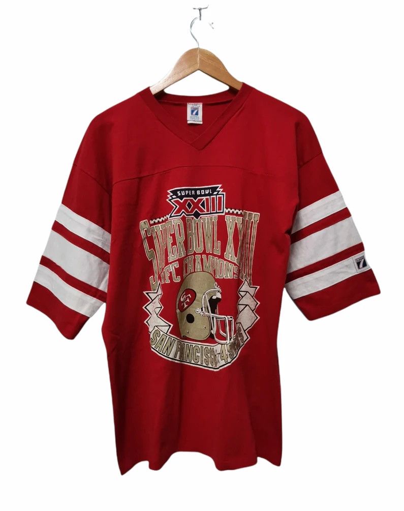 NFL Vintage Super Bowl XXIII San Francisco 49ERS Tee Size US XL / EU 56 / 4 - 1 Thumbnail
