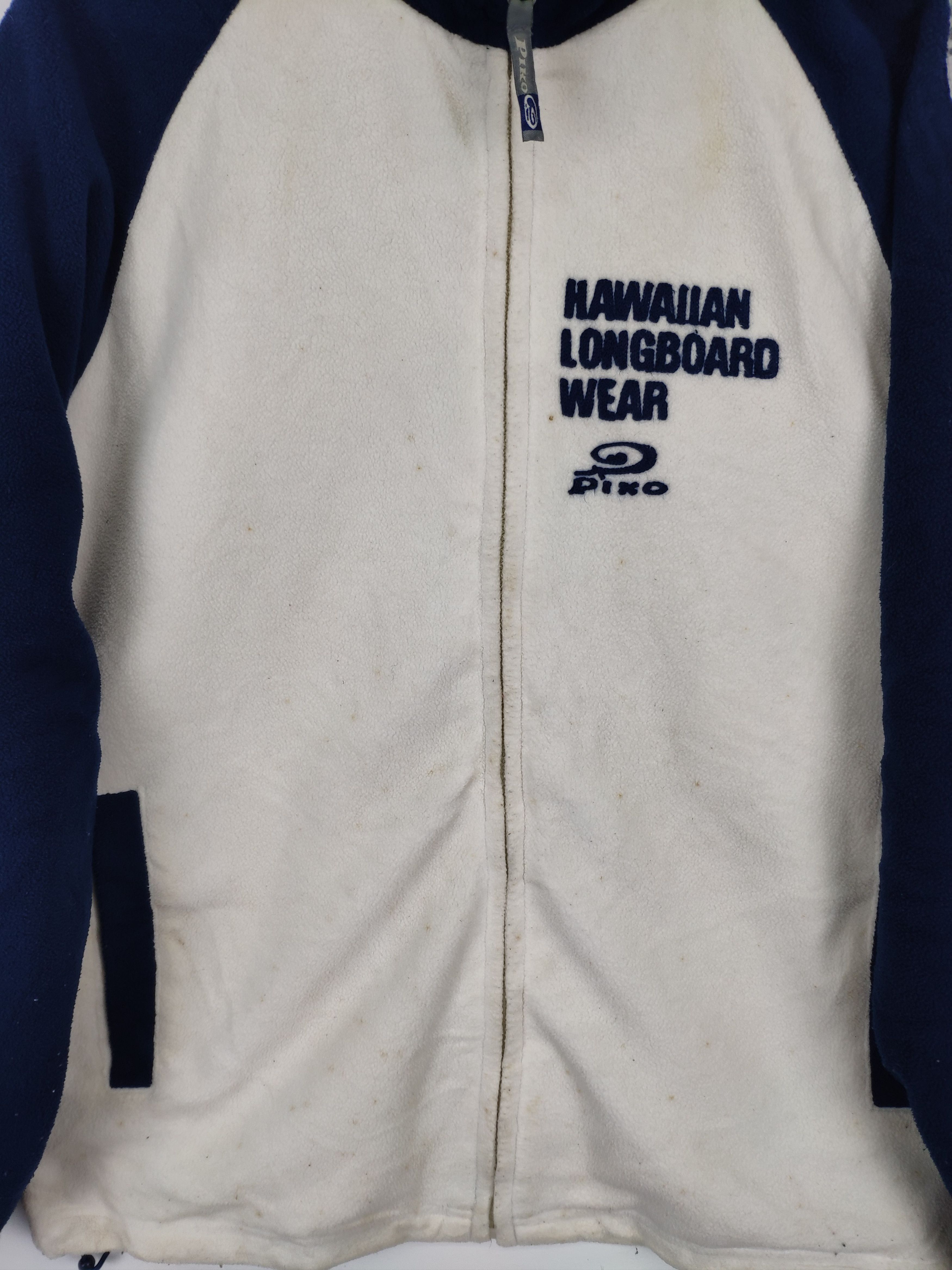 Japanese Brand × Vintage Vintage Piko Fleece Jacket Surf Hawaii Size US M / EU 48-50 / 2 - 6 Thumbnail