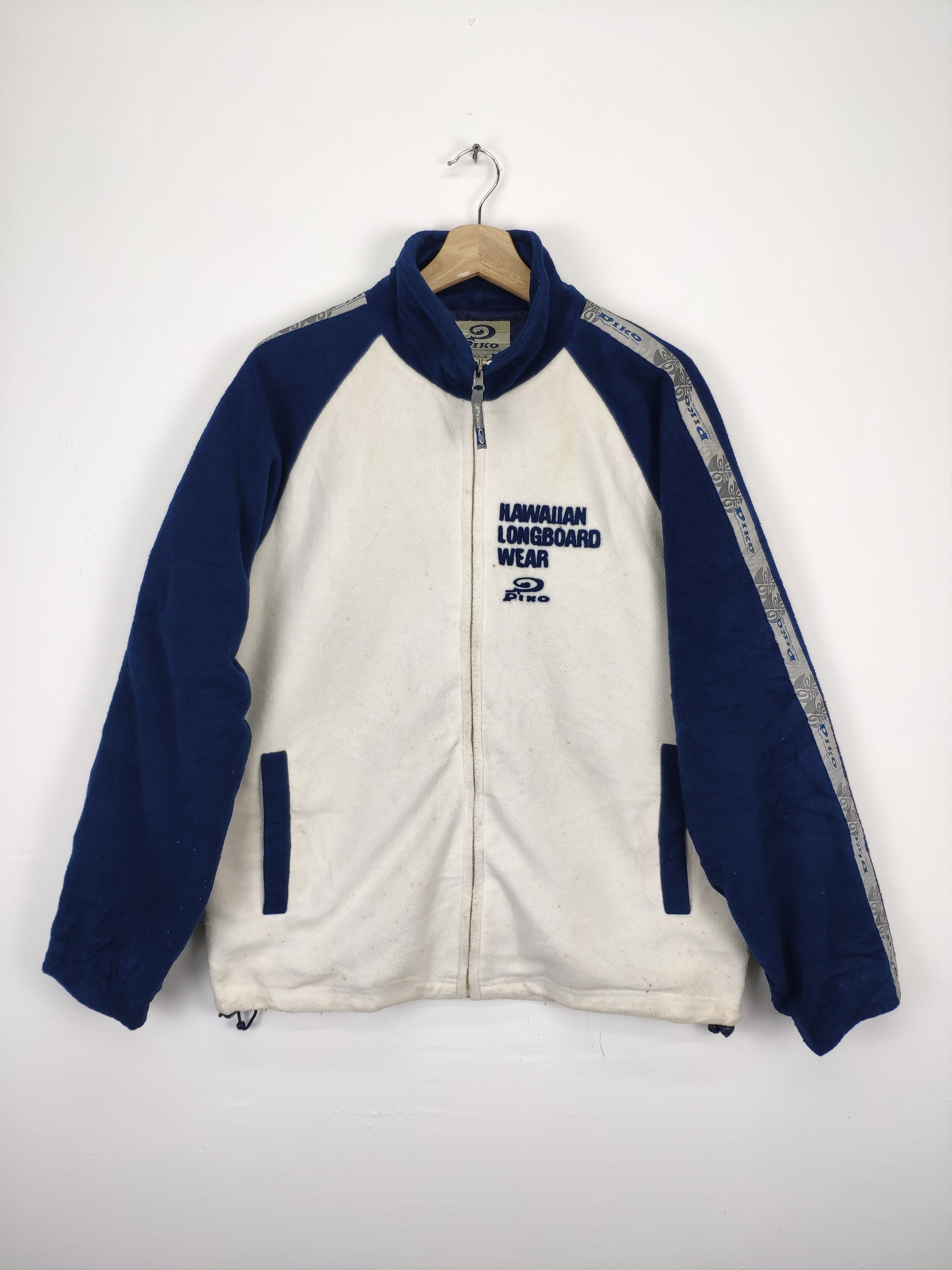 Japanese Brand × Vintage Vintage Piko Fleece Jacket Surf Hawaii