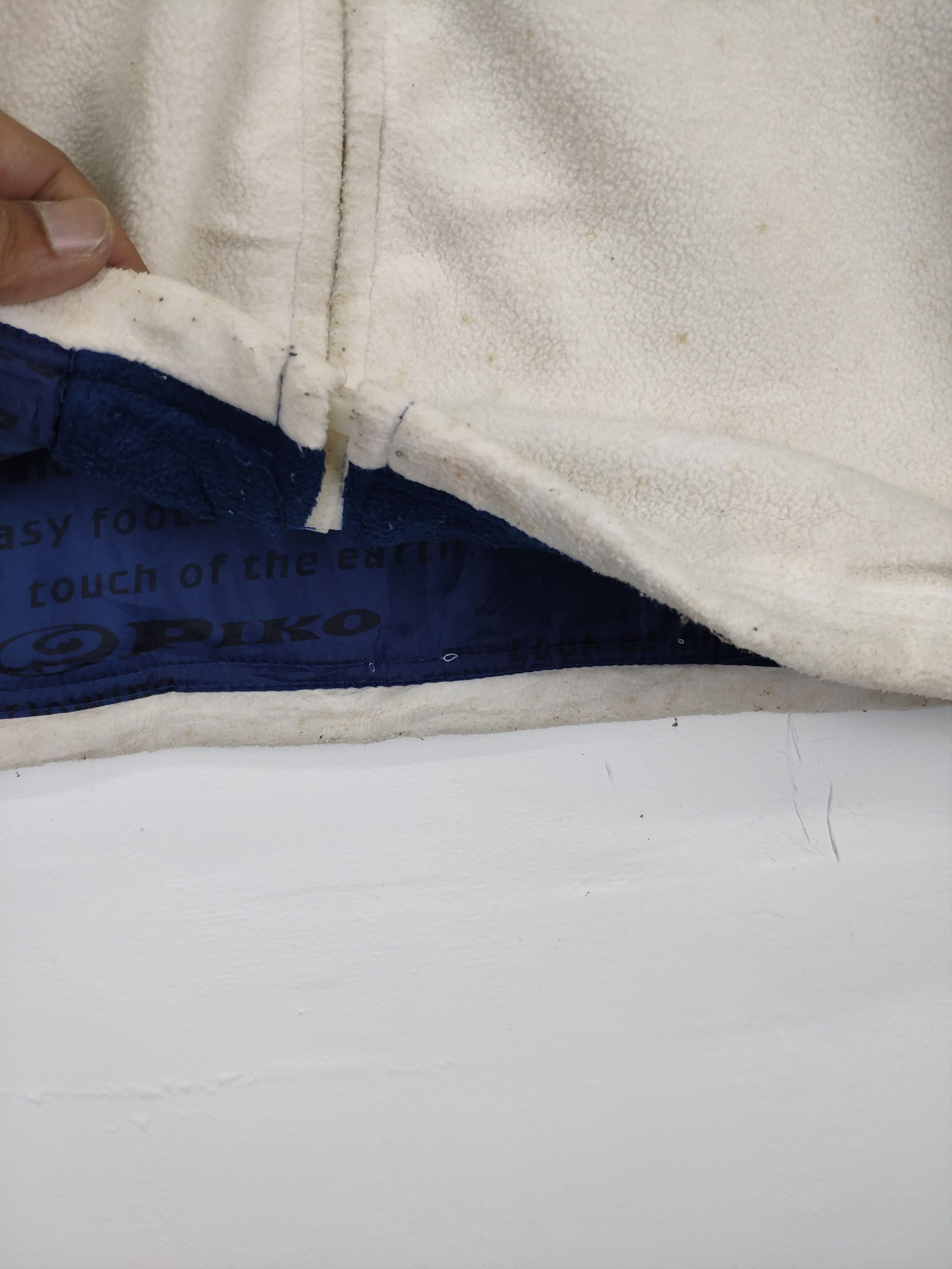 Japanese Brand × Vintage Vintage Piko Fleece Jacket Surf Hawaii Size US M / EU 48-50 / 2 - 11 Thumbnail