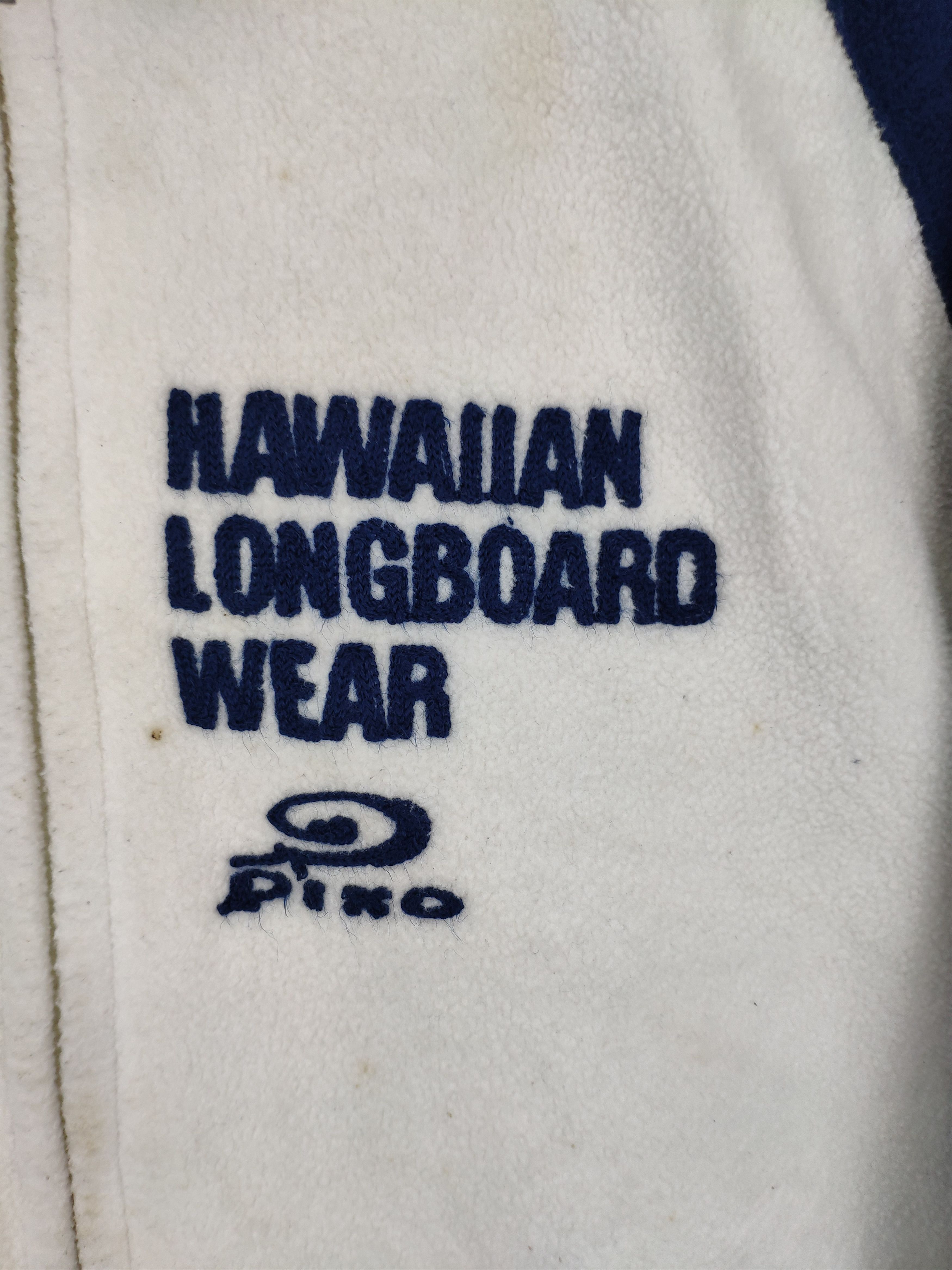 Japanese Brand × Vintage Vintage Piko Fleece Jacket Surf Hawaii Size US M / EU 48-50 / 2 - 7 Thumbnail