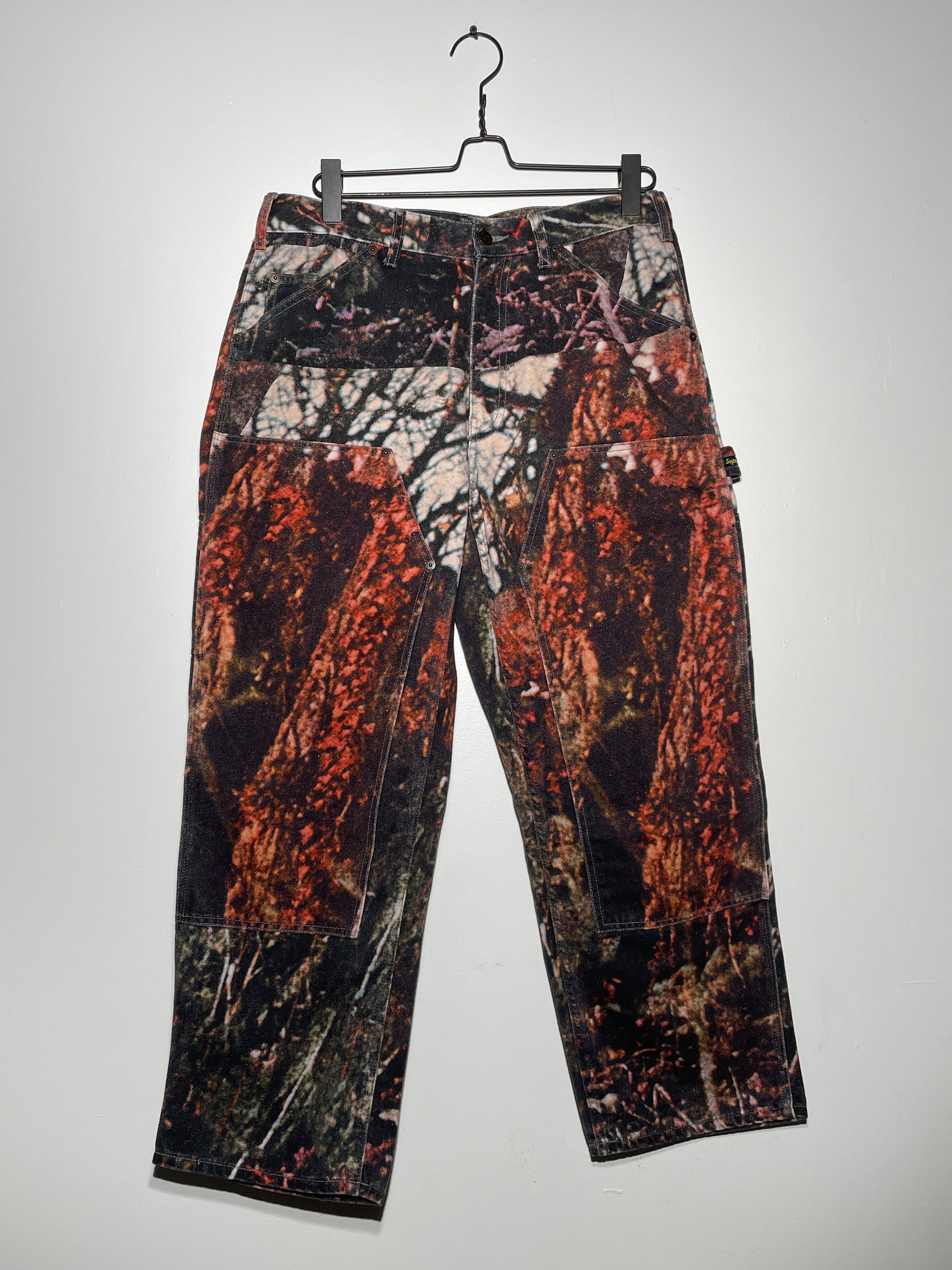 Supreme Supreme Black Sabbath Camo Double Knee Denim Painter Pant