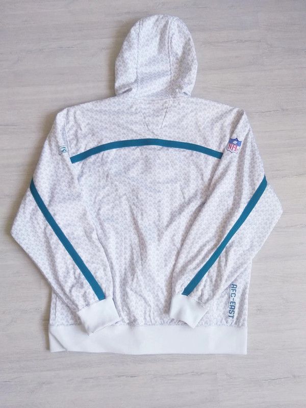 NFL Reebok Miami Dolphins NFL Full Zip Hoodie Y2K Size US XL / EU 56 / 4 - 2 Thumbnail