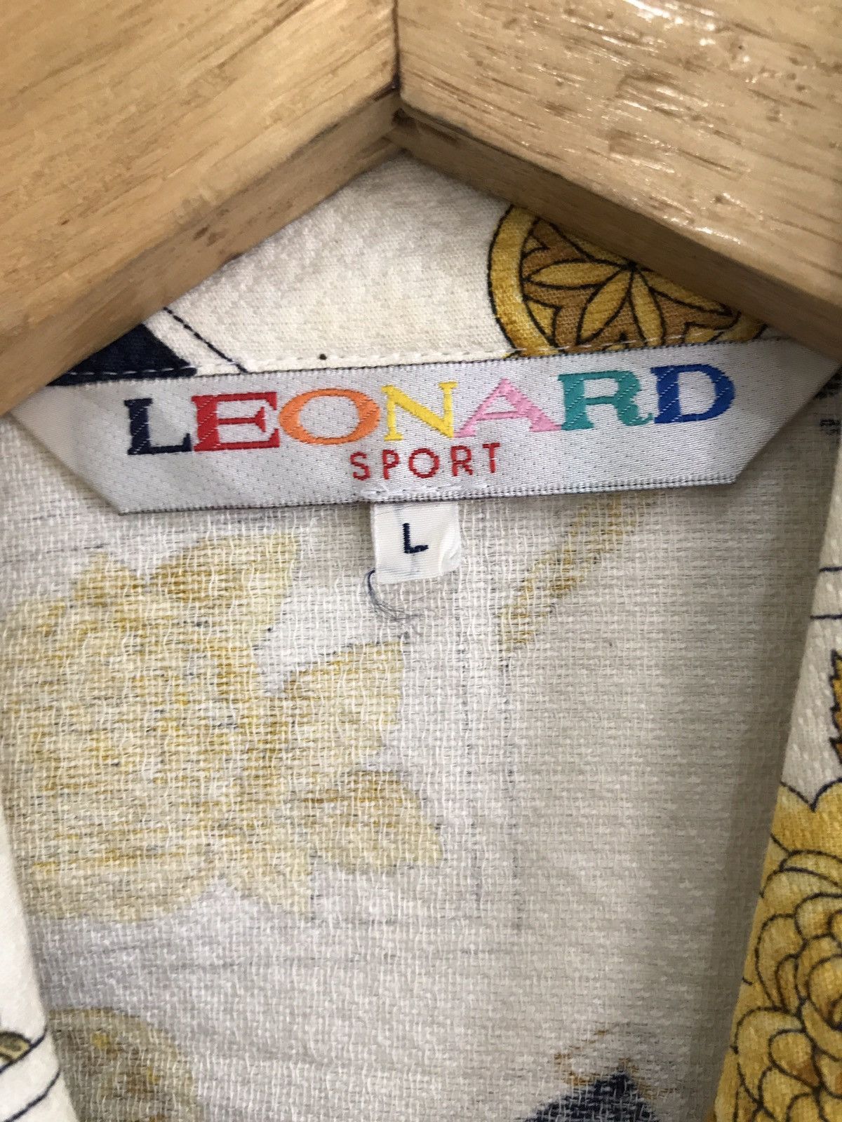 Leonard Paris × Vintage All Over Print Vintage Leonard Sport Baroque Button Jacket Size US L / EU 52-54 / 3 - 6 Thumbnail