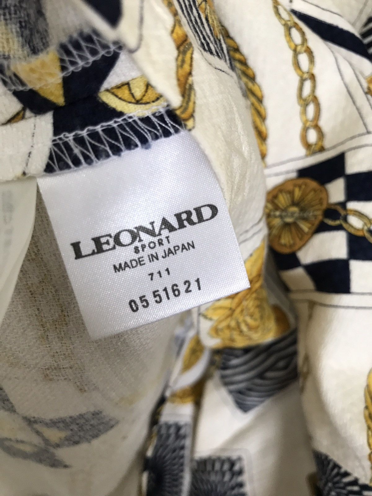 Leonard Paris × Vintage All Over Print Vintage Leonard Sport Baroque Button Jacket Size US L / EU 52-54 / 3 - 8 Thumbnail