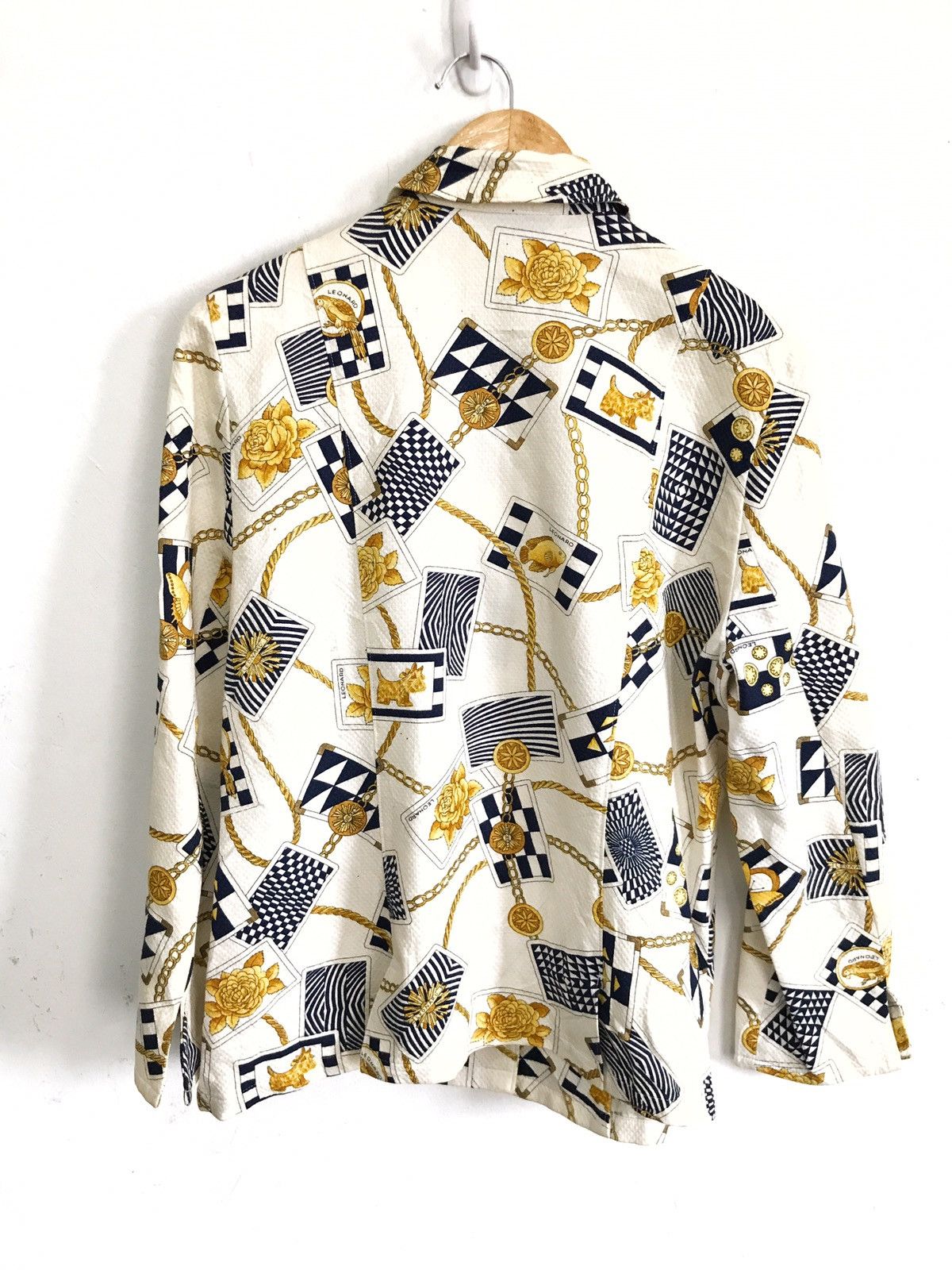 Leonard Paris × Vintage All Over Print Vintage Leonard Sport Baroque Button Jacket Size US L / EU 52-54 / 3 - 3 Thumbnail