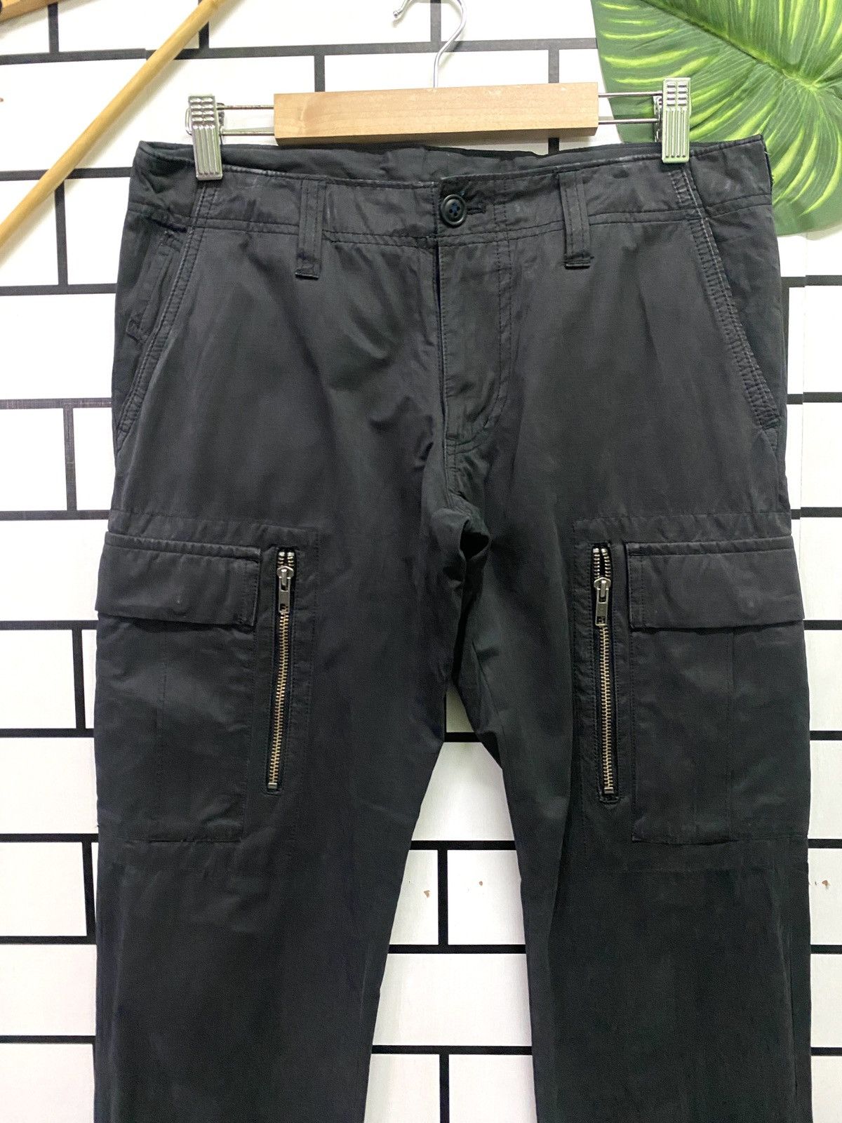Designer × Japanese Brand Cargo Japan made BAD HABIT Multipocket Tactical Zipper Pant Size US 30 / EU 46 - 3 Thumbnail