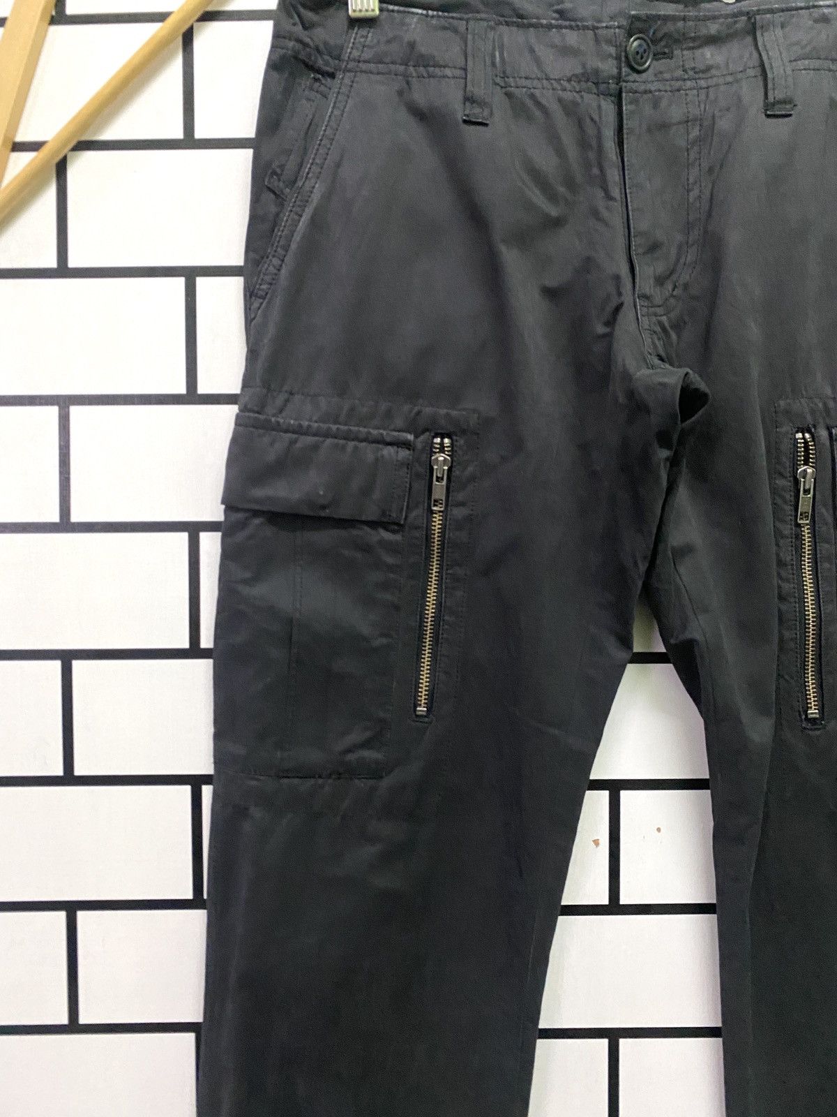 Designer × Japanese Brand Cargo Japan made BAD HABIT Multipocket Tactical Zipper Pant Size US 30 / EU 46 - 4 Thumbnail