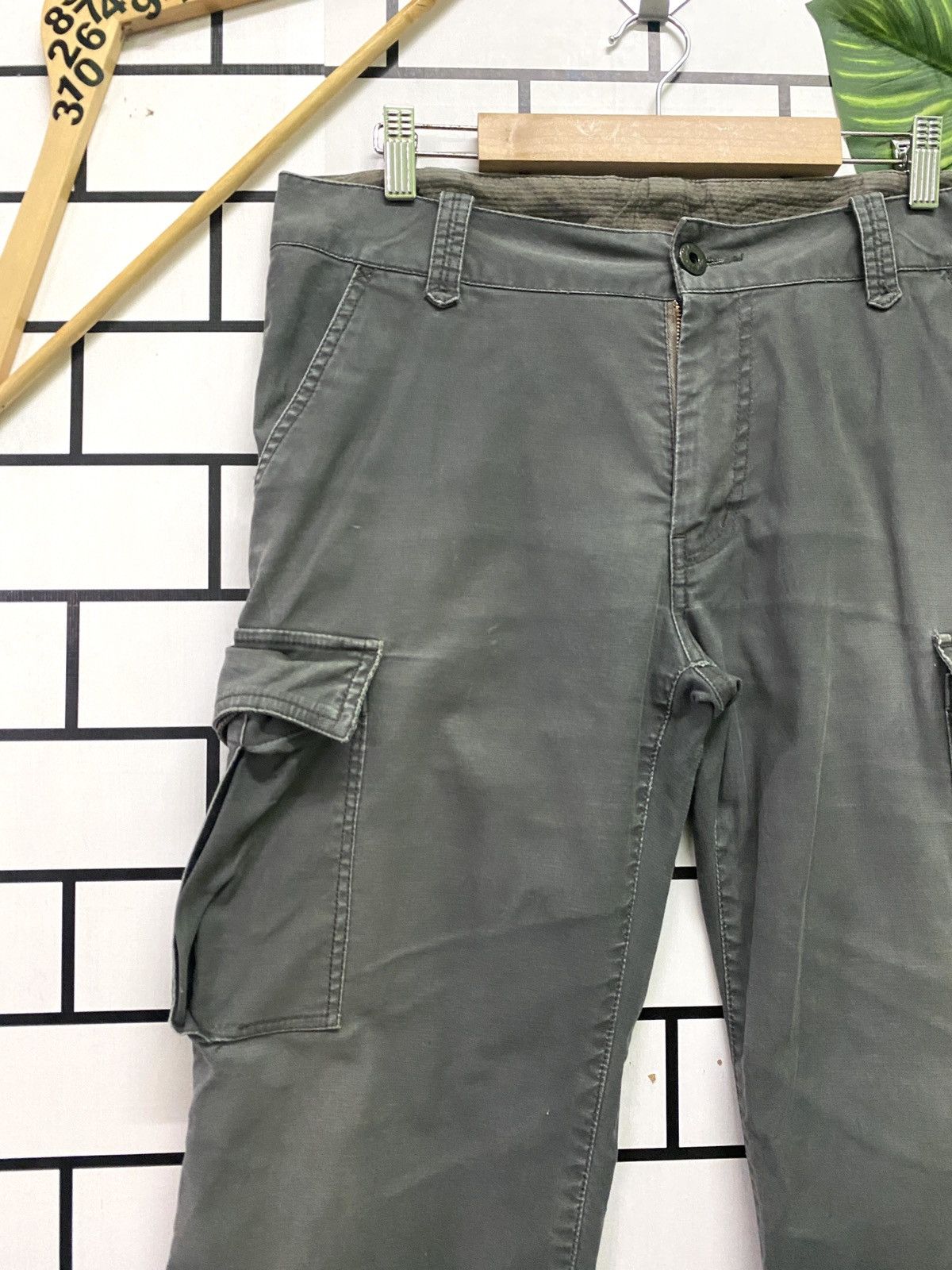 Global Work × Japanese Brand Japan Made GLOBAL WORK Cargo Tactical Multipocket Pants Size US 32 / EU 48 - 4 Thumbnail
