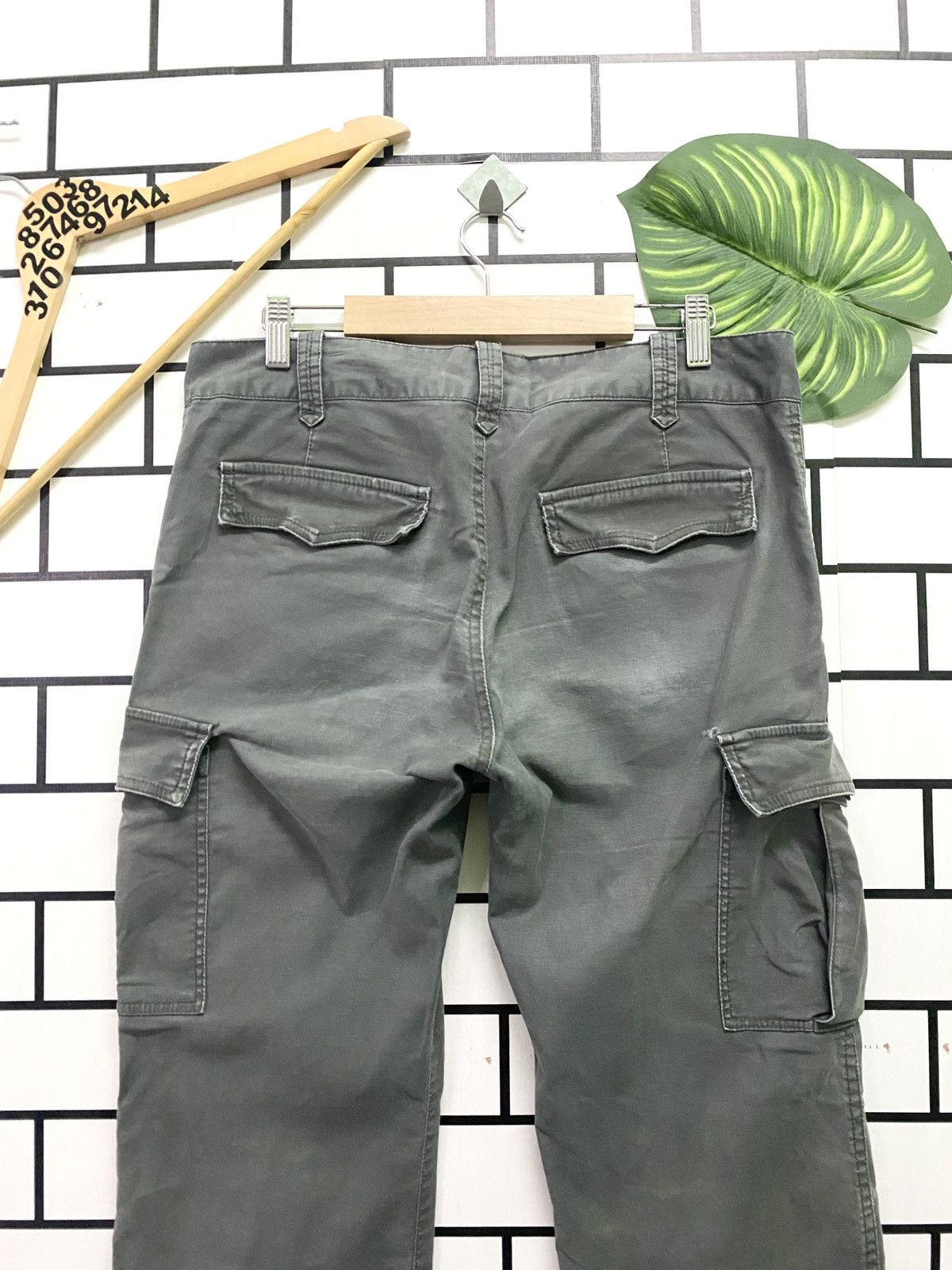 Global Work × Japanese Brand Japan Made GLOBAL WORK Cargo Tactical Multipocket Pants Size US 32 / EU 48 - 8 Thumbnail