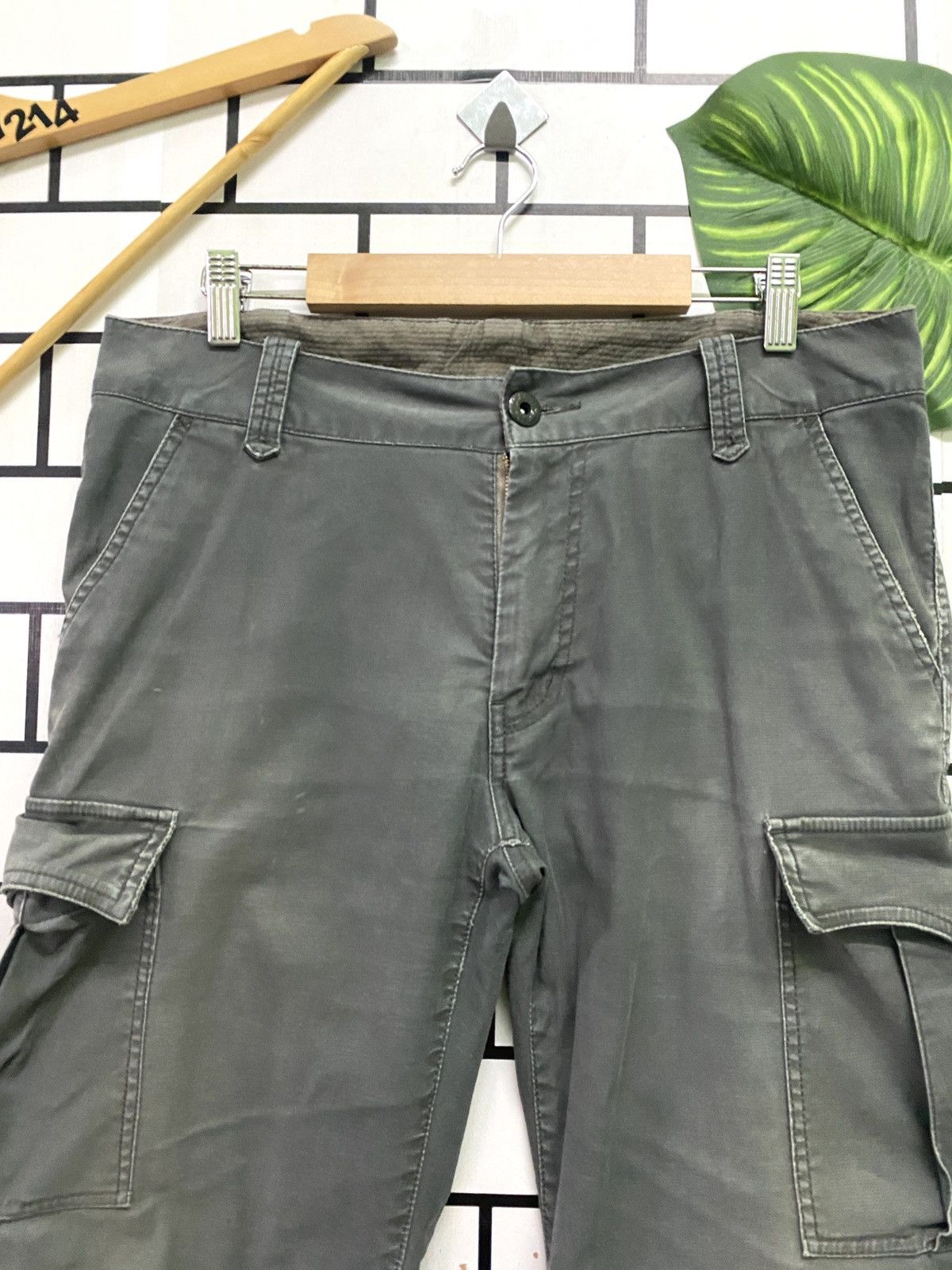 Global Work × Japanese Brand Japan Made GLOBAL WORK Cargo Tactical Multipocket Pants Size US 32 / EU 48 - 3 Thumbnail