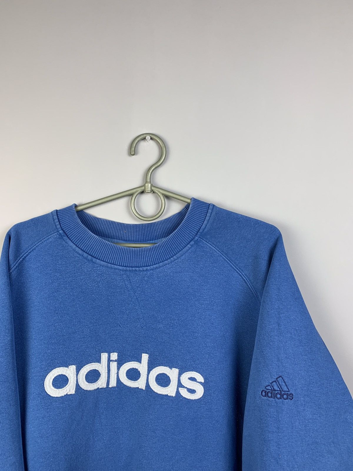 Adidas × Vintage Adidas vintage blue sweatshirt Size US XXL / EU 58 / 5 - 2 Thumbnail