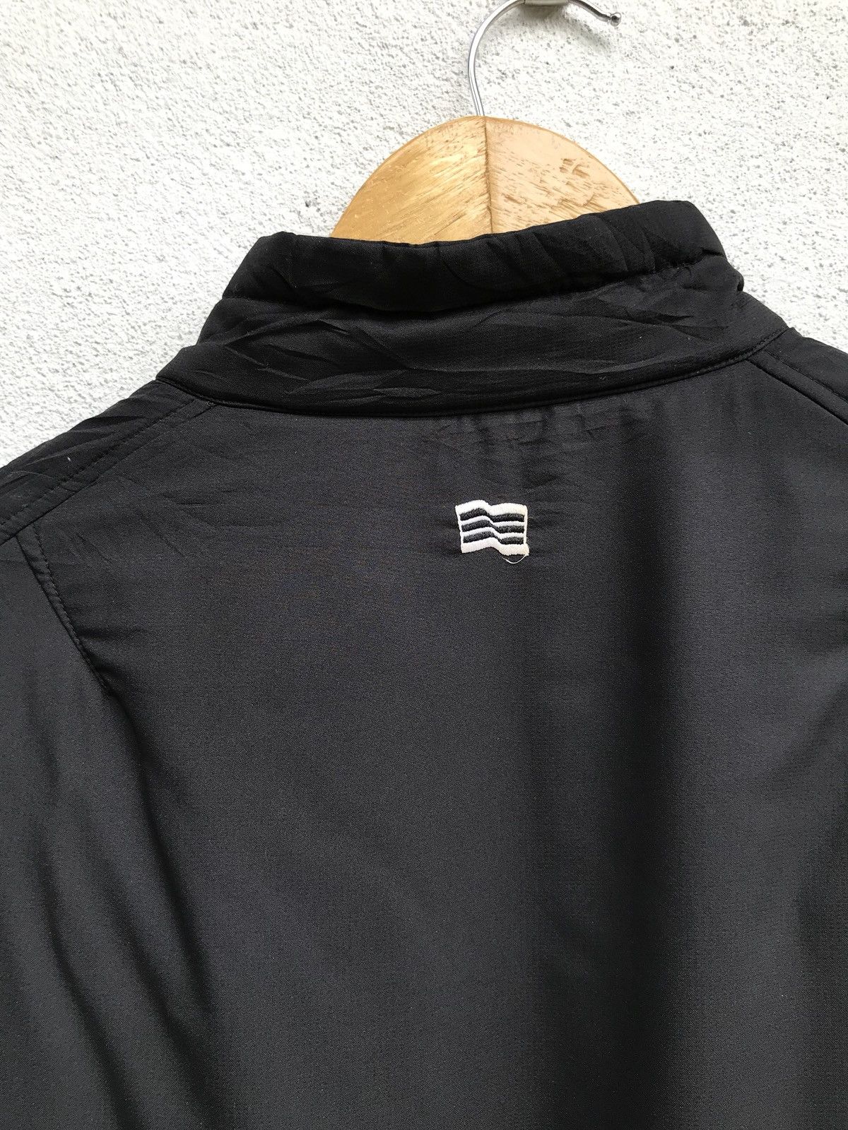 Adidas Quilted Adidas Black Half Zipper Pullover Jacket Size US L / EU 52-54 / 3 - 7 Thumbnail