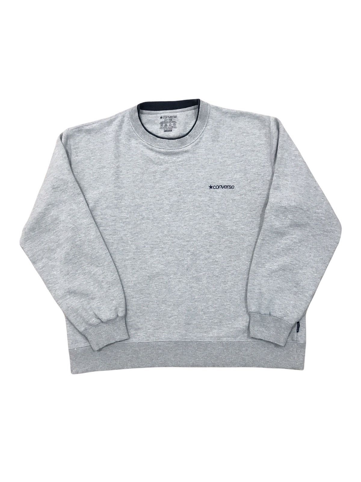 Converse × Vintage Vintage Converse Sweatshirt Size US L / EU 52-54 / 3 - 1 Thumbnail