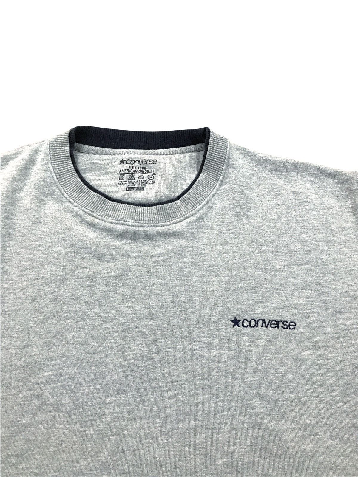 Converse × Vintage Vintage Converse Sweatshirt Size US L / EU 52-54 / 3 - 3 Thumbnail