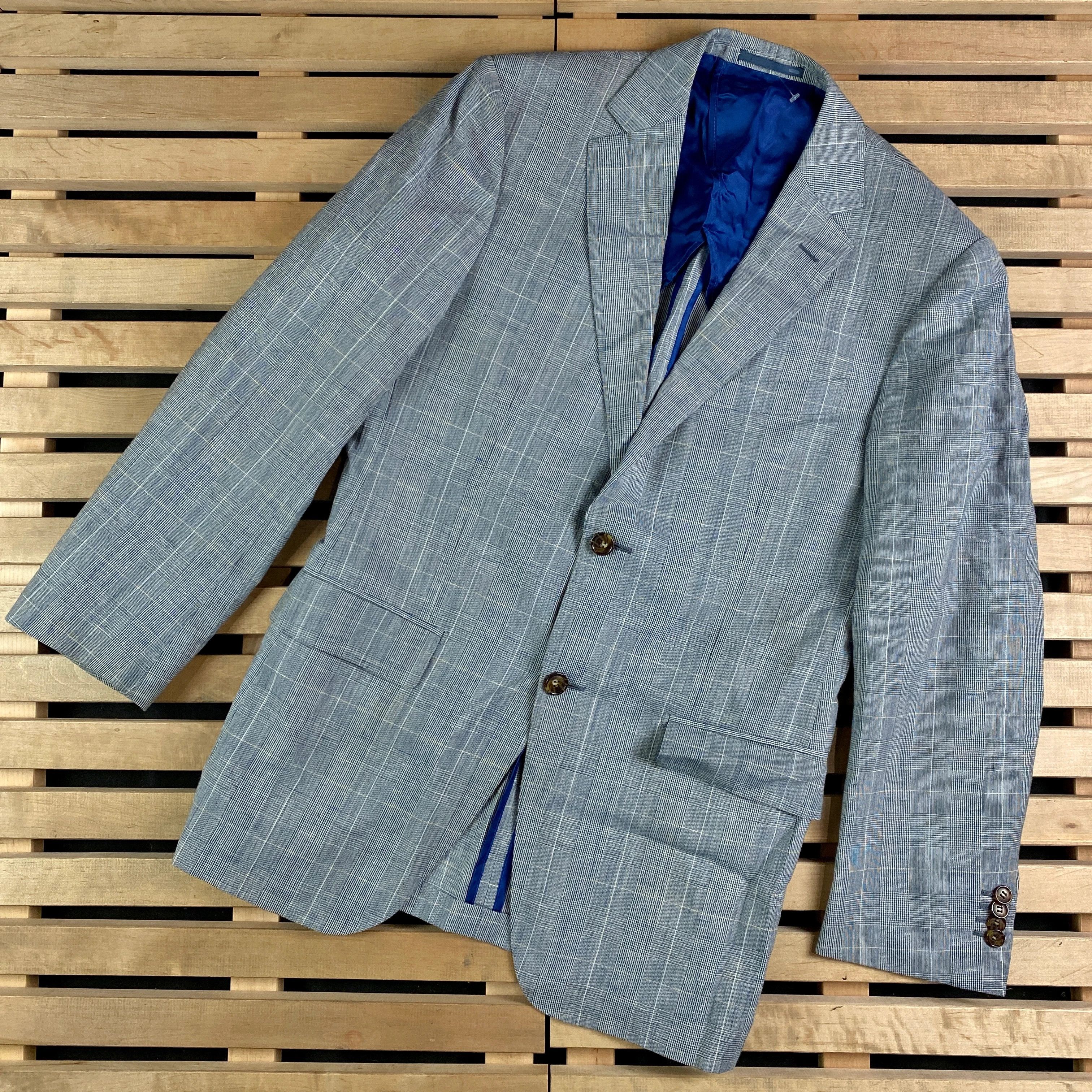 Suitsupply Mens Blazer Jacket Suit Supply Size 48 Two Button Size 48R - 1 Thumbnail
