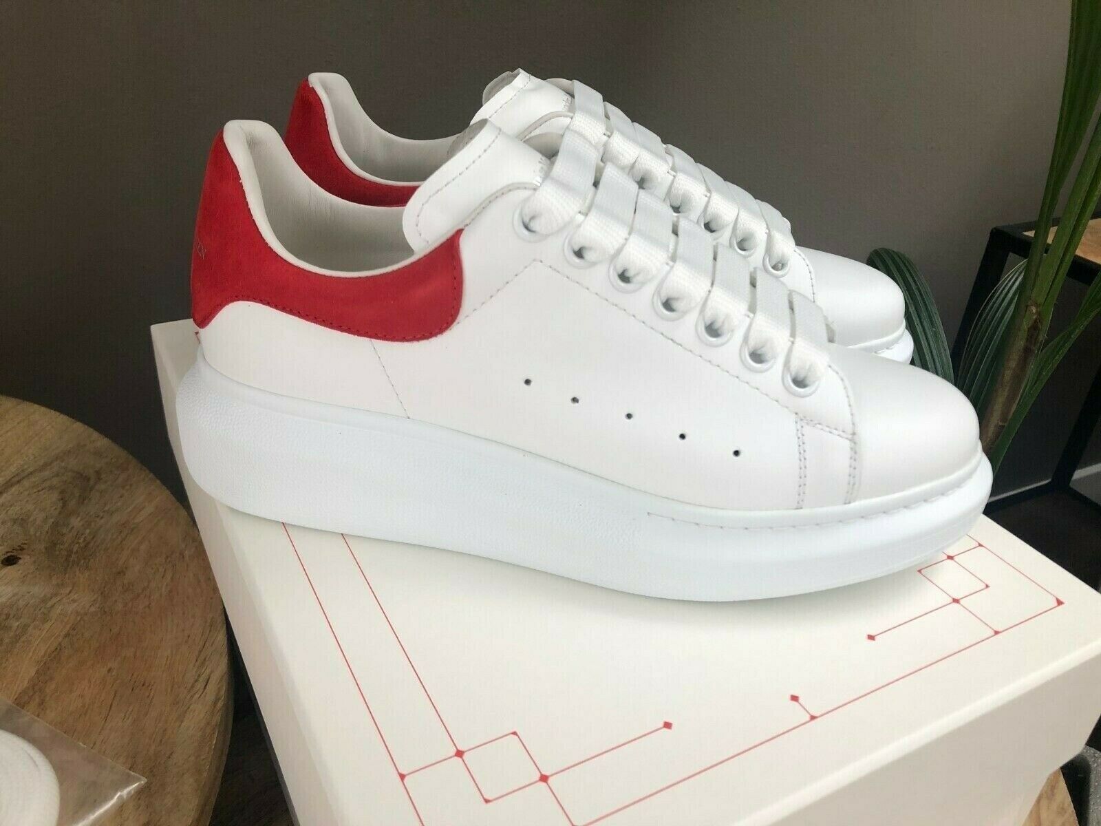 Red suede alexander mcqueen clearance