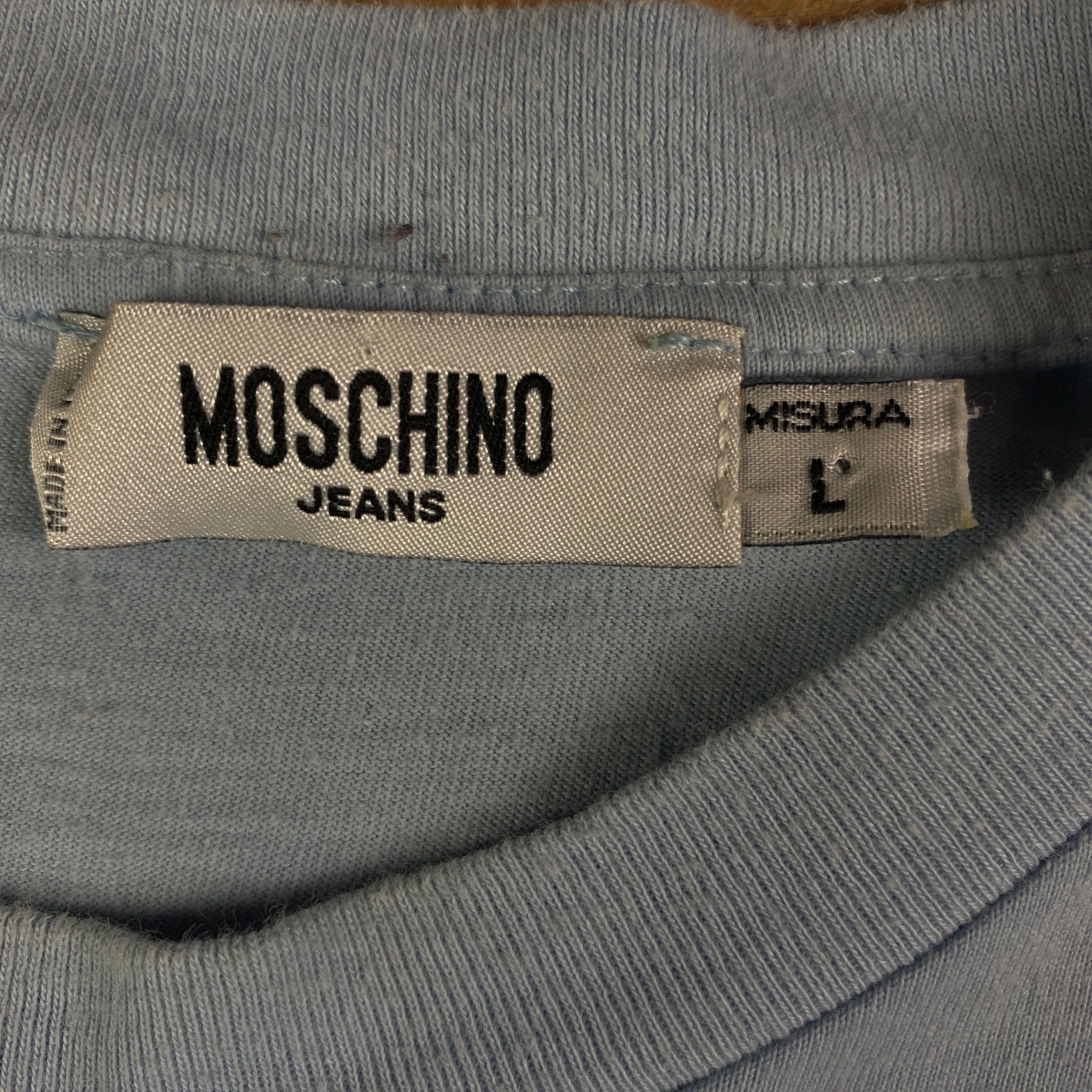 Moschino Men’s Sweatshirt Long Sleeve Moschino Size L Size US L / EU 52-54 / 3 - 4 Thumbnail