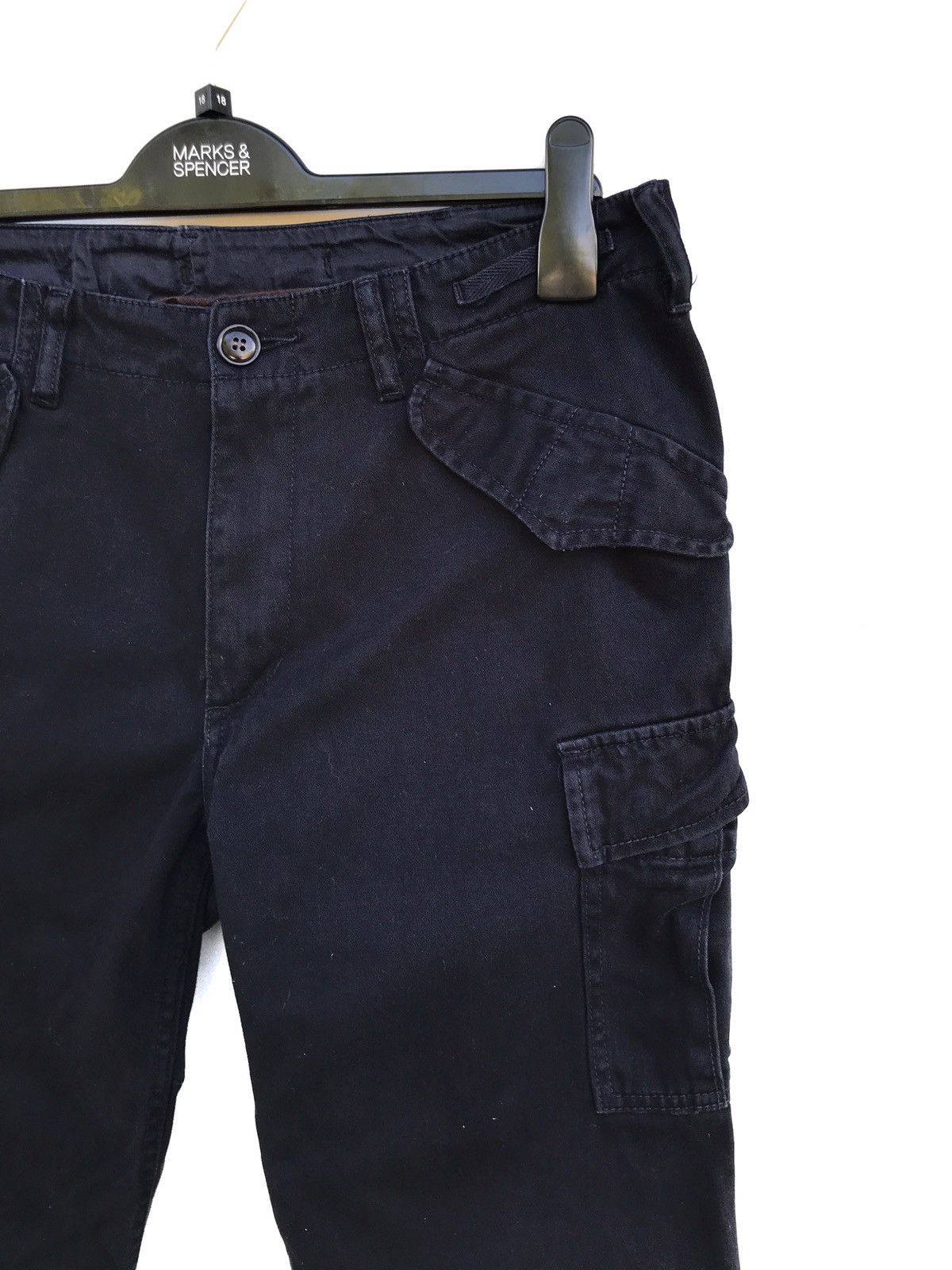 SHIPS Ships X Dico Cargo Cropped Short Tactical Pants Size US 32 / EU 48 - 3 Thumbnail