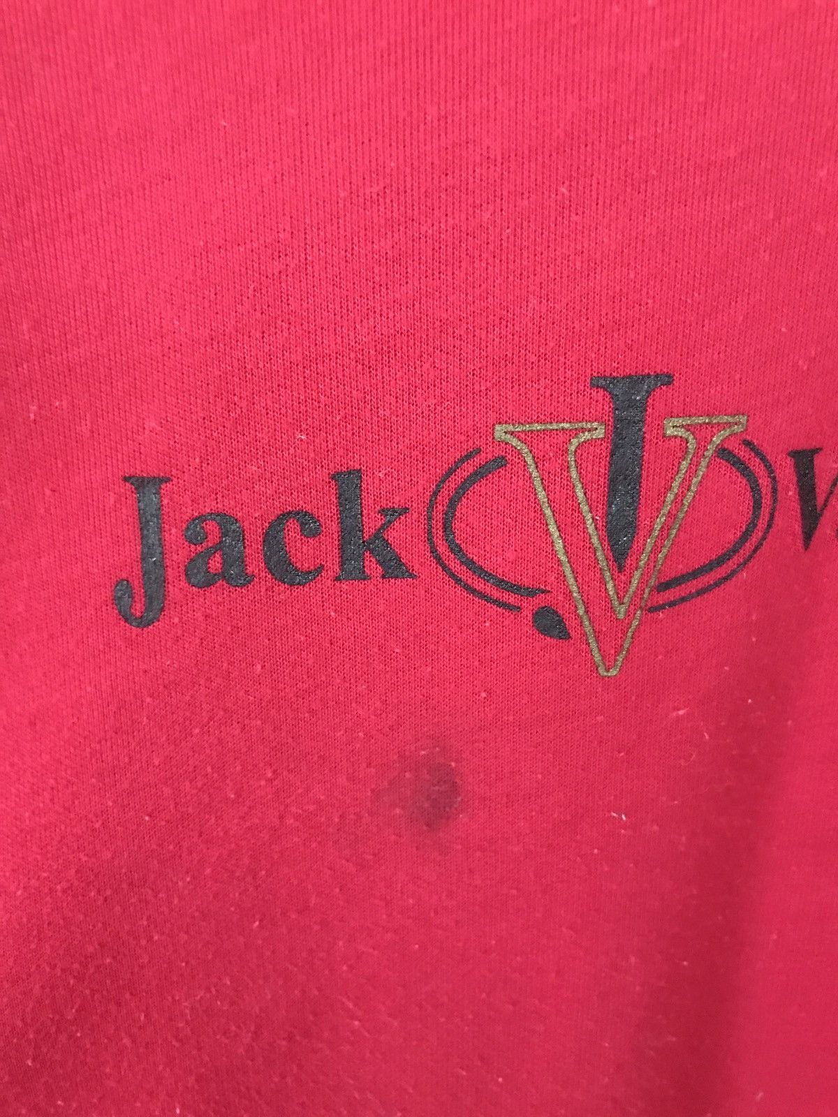 Valentino × Vintage Vintage Jack Valentino Spell Out Logo Sweatshirt Size US S / EU 44-46 / 1 - 4 Thumbnail