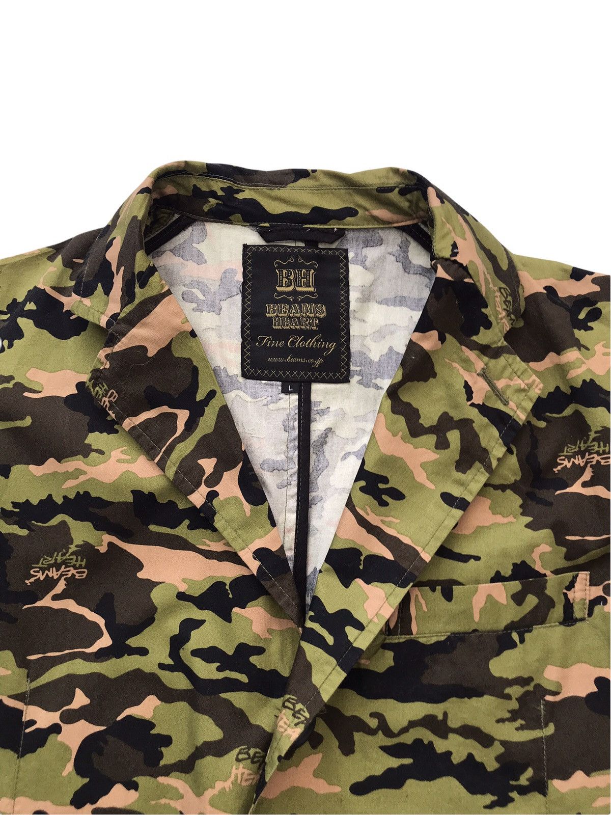Beams Plus BEAMS HEART Shinsuke Nakada Camo Light Jacket Size US M / EU 48-50 / 2 - 6 Thumbnail