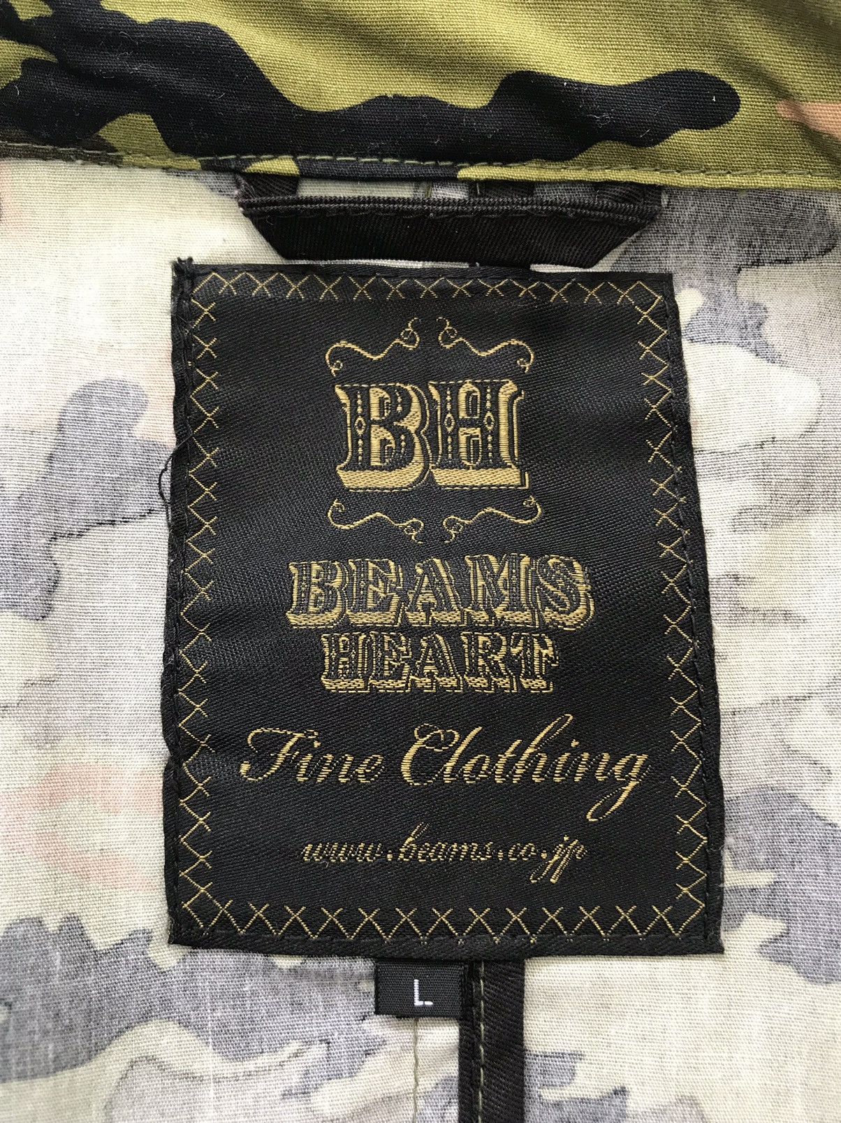 Beams Plus BEAMS HEART Shinsuke Nakada Camo Light Jacket Size US M / EU 48-50 / 2 - 9 Thumbnail