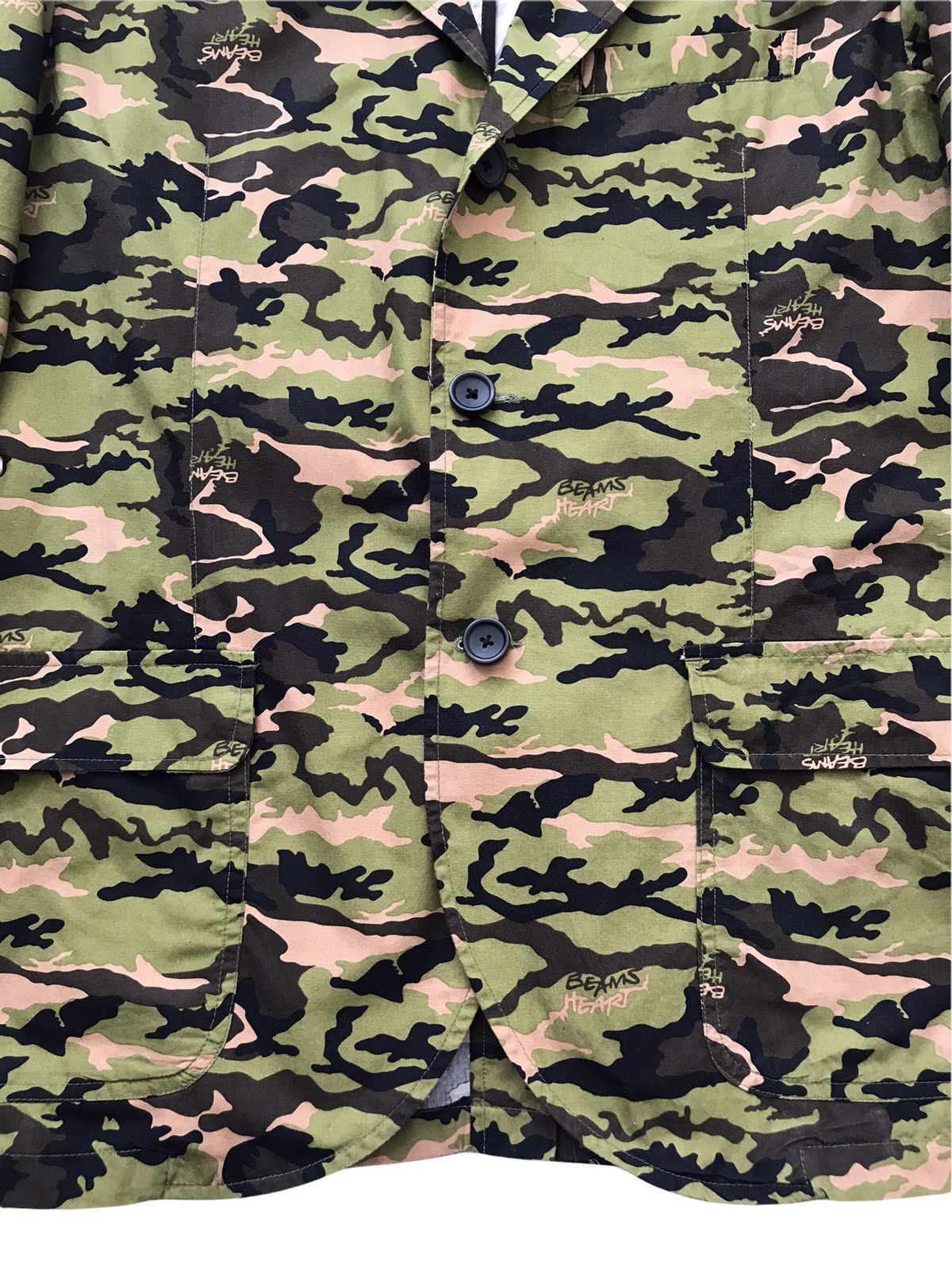 Beams Plus BEAMS HEART Shinsuke Nakada Camo Light Jacket Size US M / EU 48-50 / 2 - 7 Thumbnail