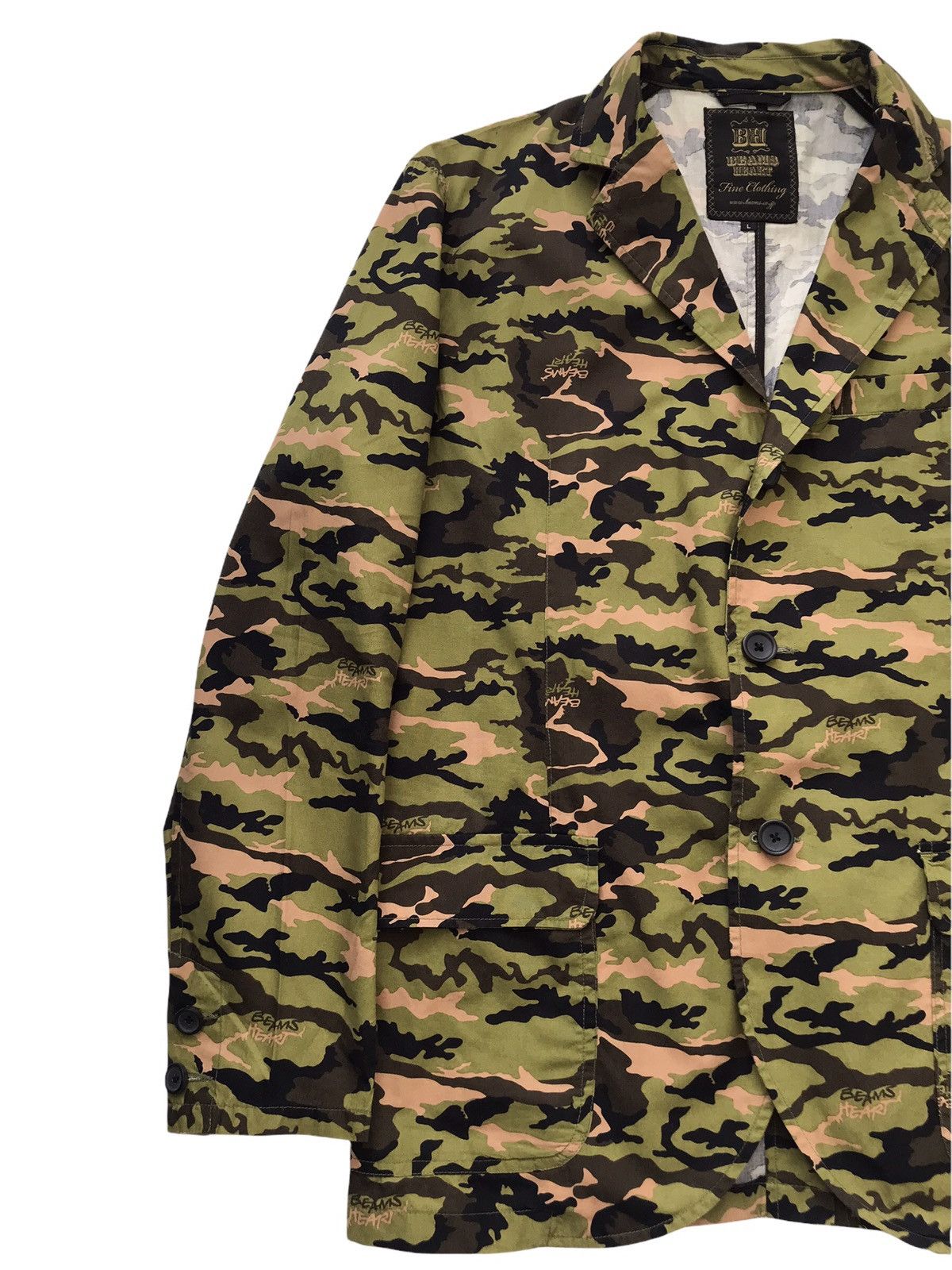 Beams Plus BEAMS HEART Shinsuke Nakada Camo Light Jacket Size US M / EU 48-50 / 2 - 3 Thumbnail