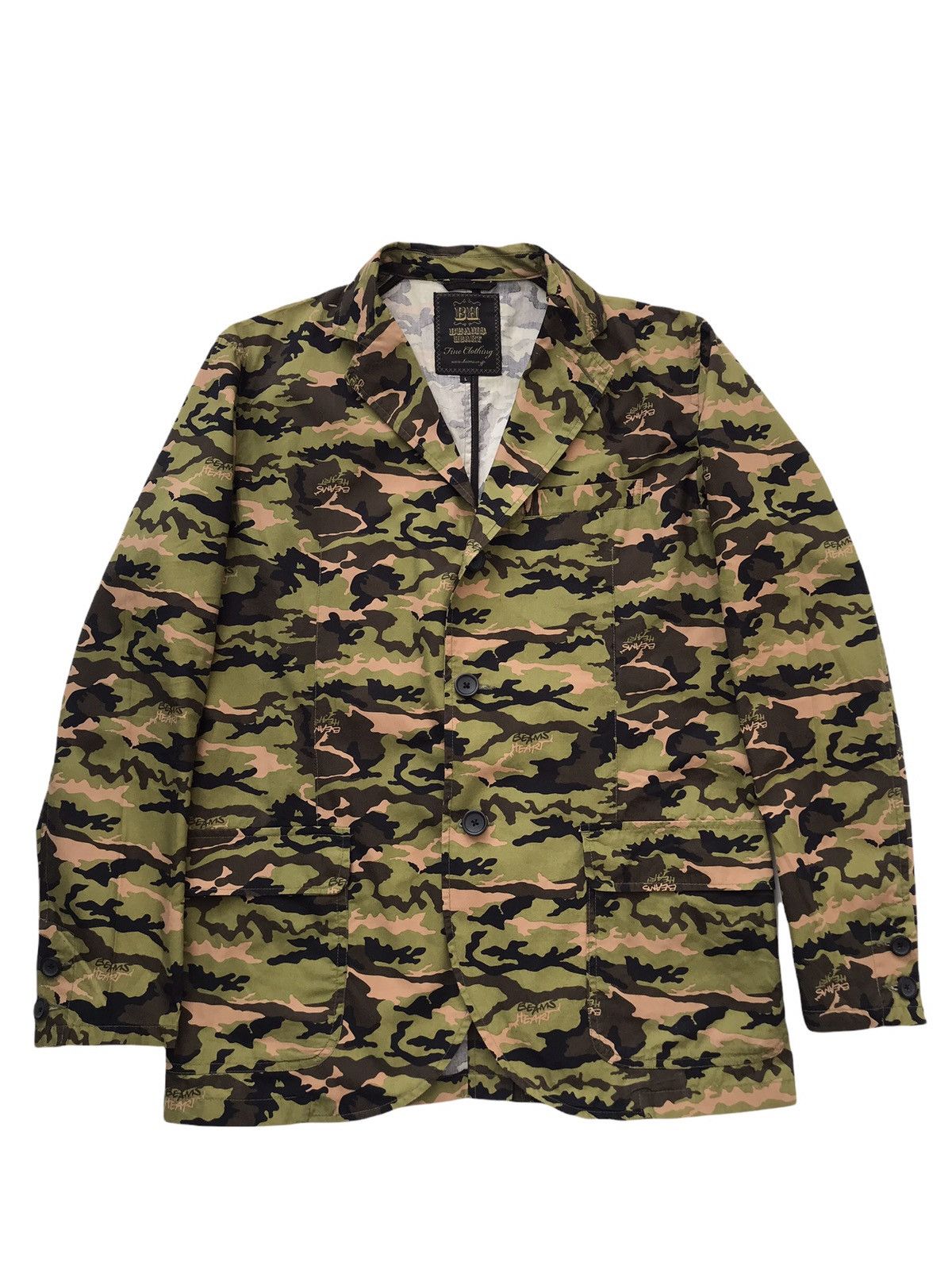 Beams Plus BEAMS HEART Shinsuke Nakada Camo Light Jacket Size US M / EU 48-50 / 2 - 1 Thumbnail