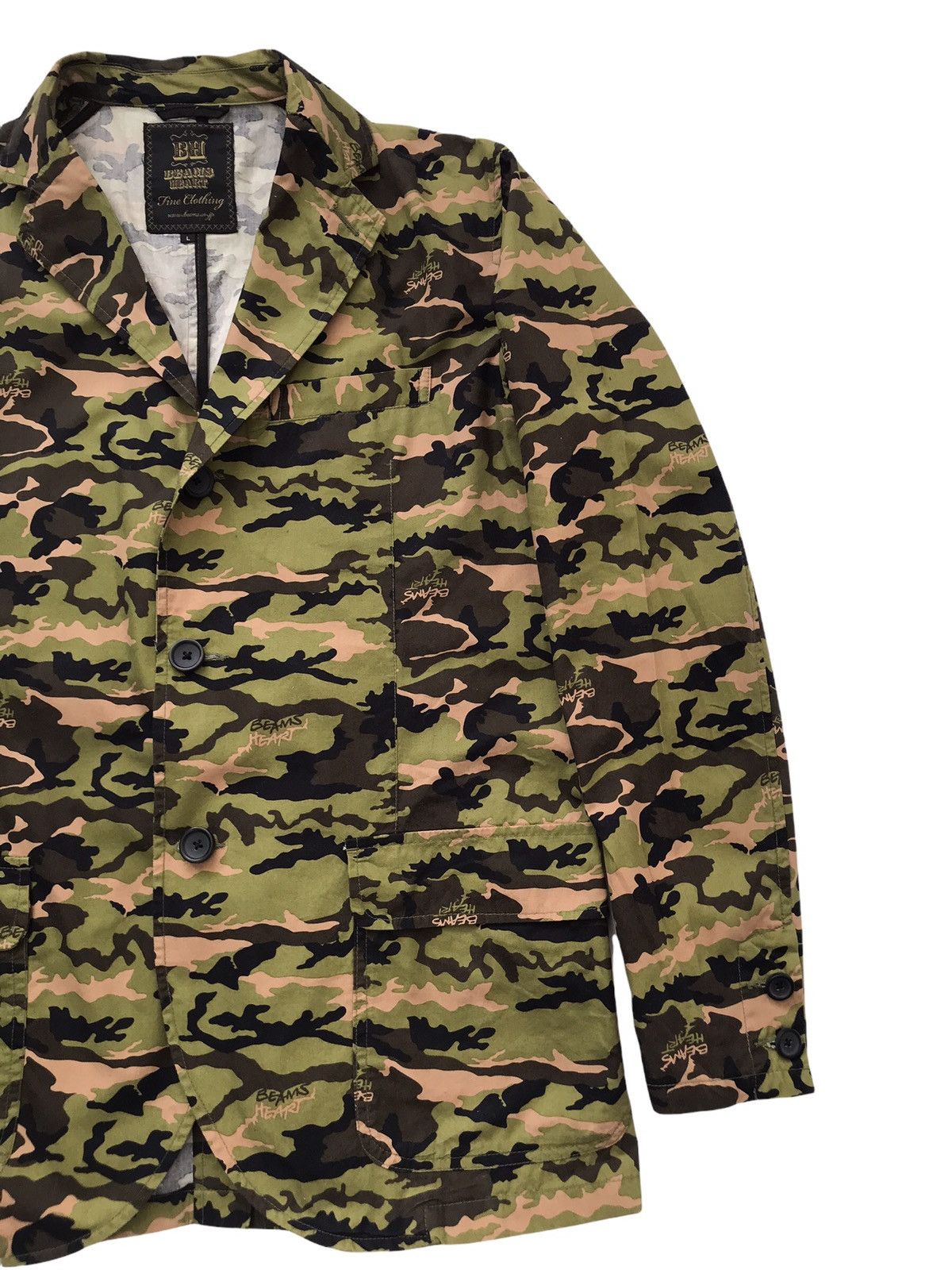 Beams Plus BEAMS HEART Shinsuke Nakada Camo Light Jacket Size US M / EU 48-50 / 2 - 4 Thumbnail
