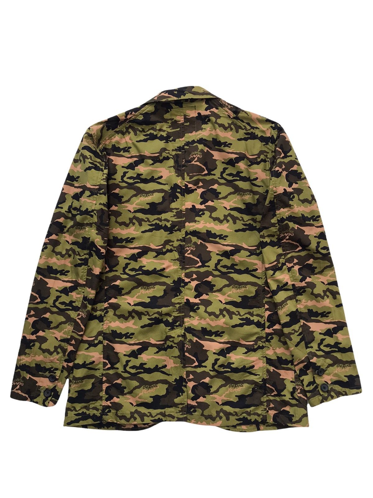 Beams Plus BEAMS HEART Shinsuke Nakada Camo Light Jacket Size US M / EU 48-50 / 2 - 8 Thumbnail