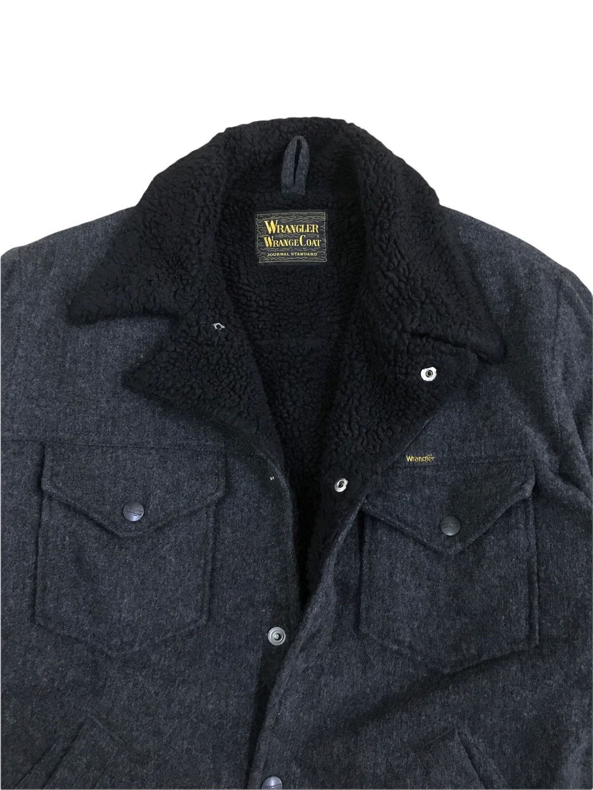 Japanese Brand × Journal Standard × Wrangler Journal Standard x Wrangler Western Wrangecoat Sherpa Jacket Size US S / EU 44-46 / 1 - 4 Thumbnail