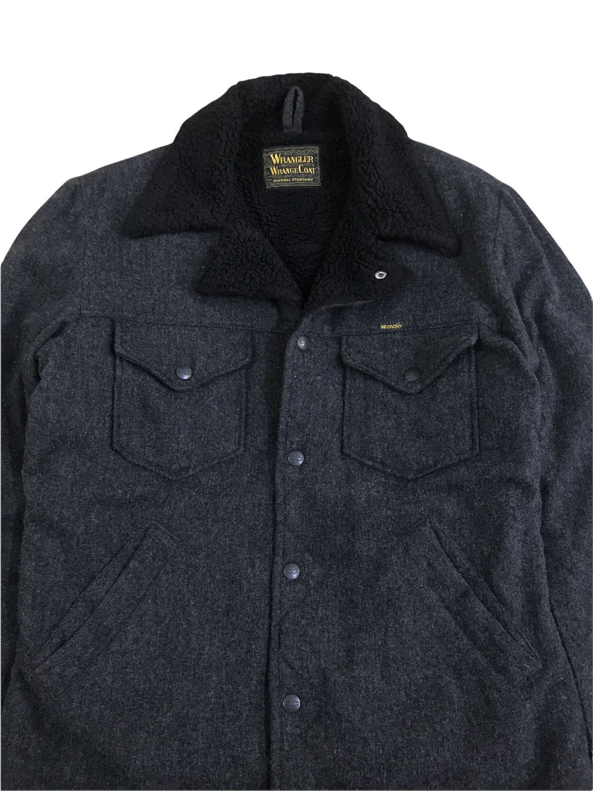 Japanese Brand × Journal Standard × Wrangler Journal Standard x Wrangler Western Wrangecoat Sherpa Jacket Size US S / EU 44-46 / 1 - 5 Thumbnail