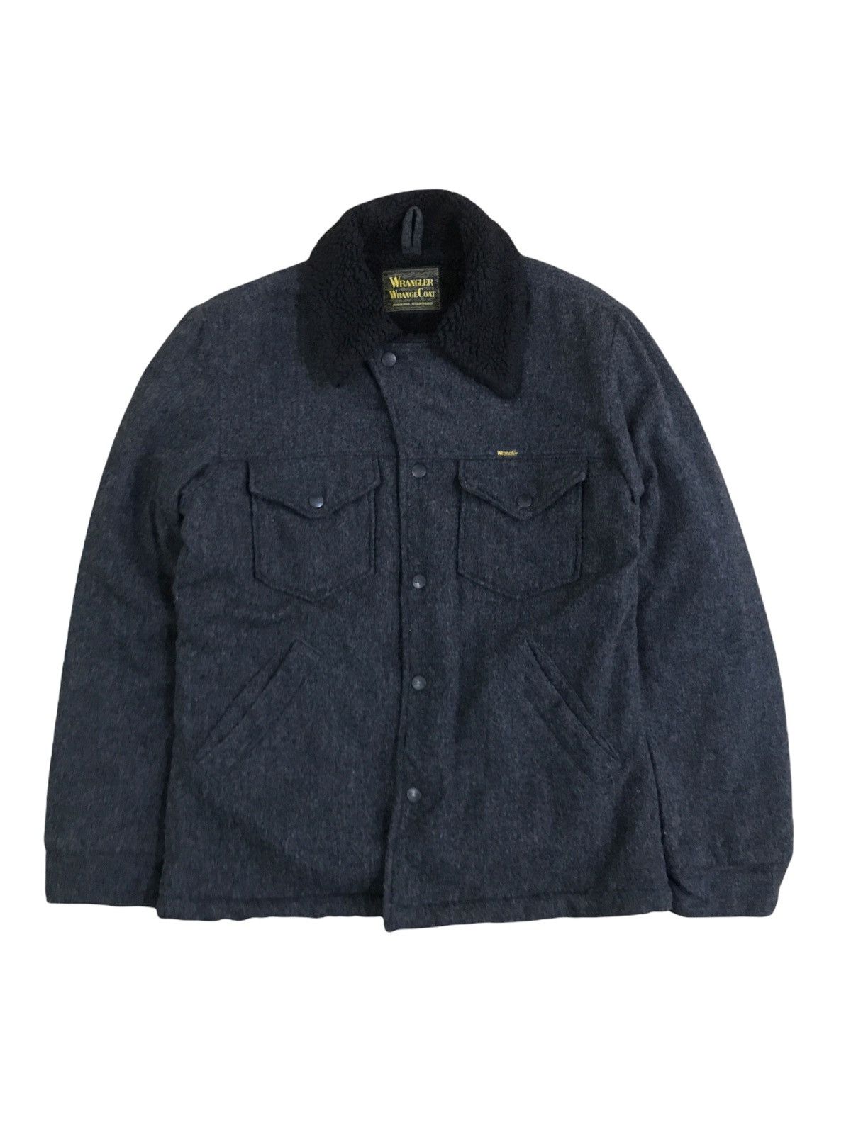 Japanese Brand × Journal Standard × Wrangler Journal Standard x Wrangler Western Wrangecoat Sherpa Jacket Size US S / EU 44-46 / 1 - 2 Thumbnail
