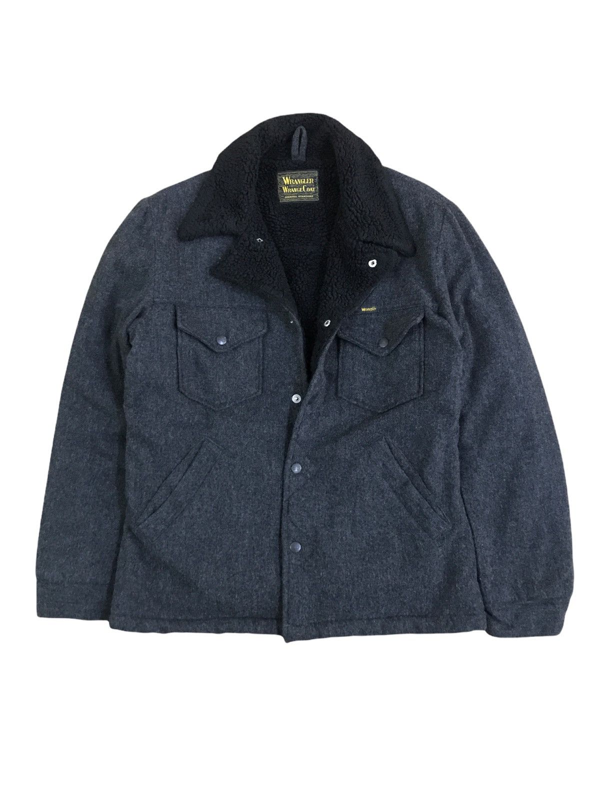 Japanese Brand × Journal Standard × Wrangler Journal Standard x Wrangler Western Wrangecoat Sherpa Jacket Size US S / EU 44-46 / 1 - 1 Thumbnail