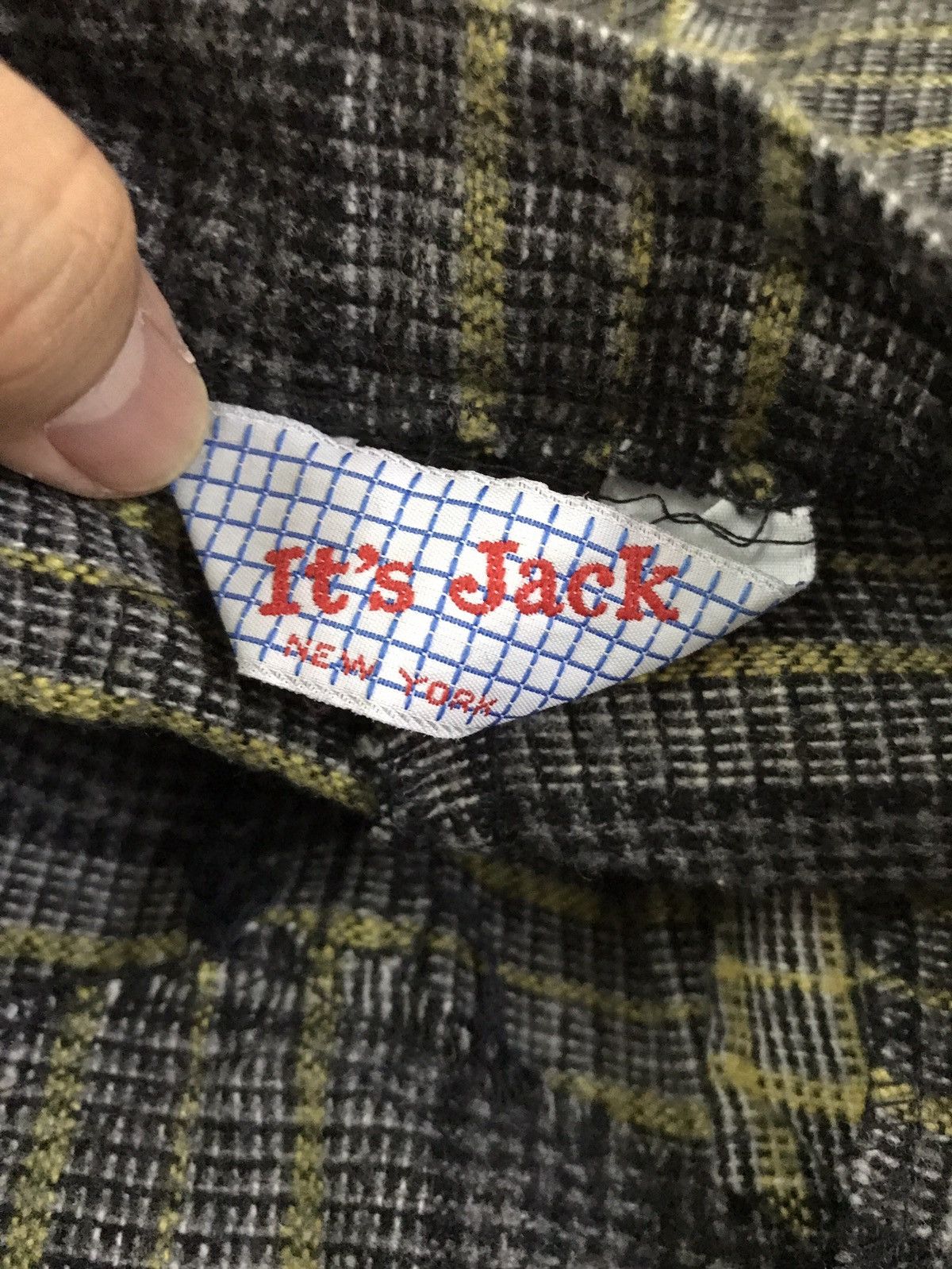 Vintage Vintage Made In USA Jack NY Wool High Waist Pants Size US 26 / EU 42 - 6 Thumbnail