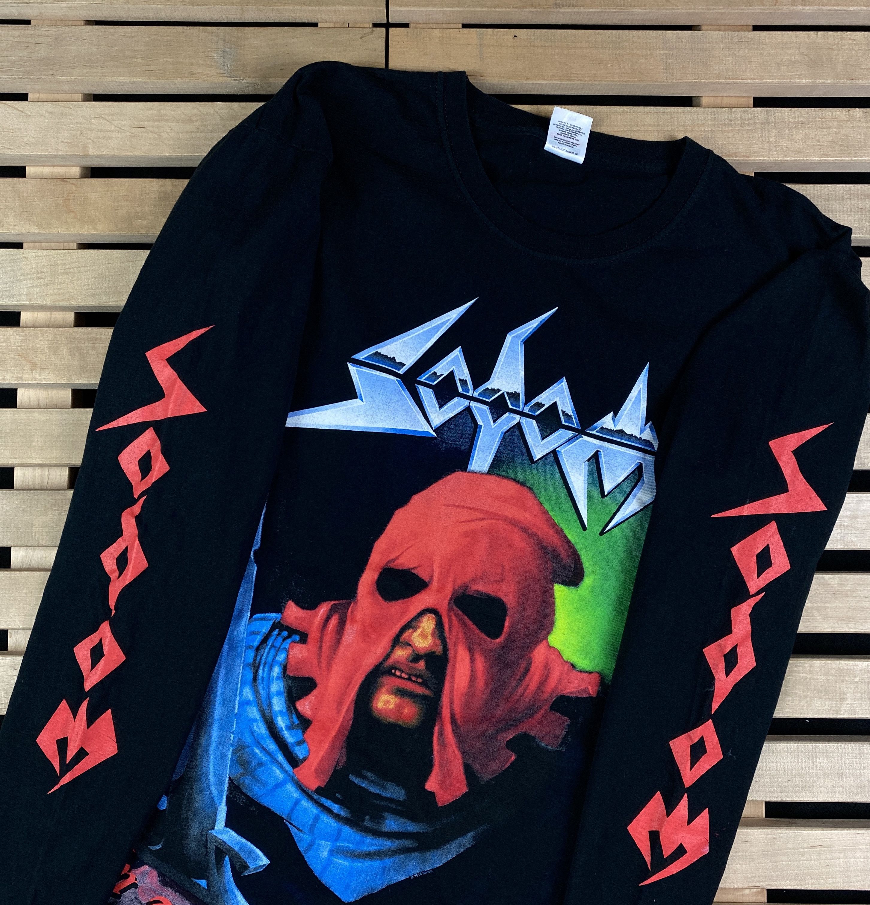 Band Tees × Vintage Vintage T Shirt Long Sleeve Sodom In The Sign Of Coil Size US L / EU 52-54 / 3 - 5 Thumbnail