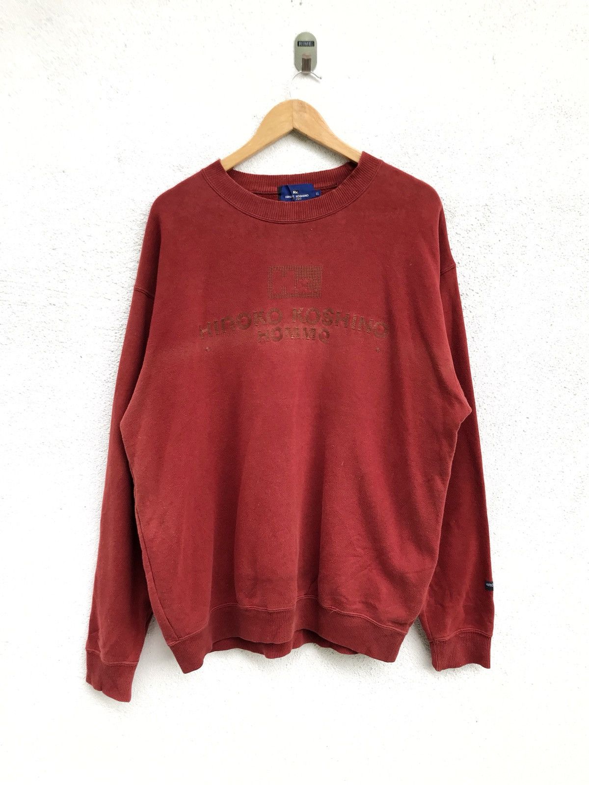 Japanese Brand Japanese Brand Hiroko Koshino Crewneck Sweatshirt Size US L / EU 52-54 / 3 - 2 Thumbnail