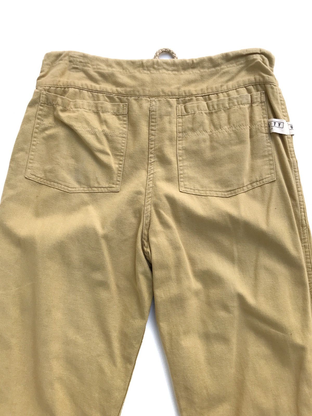 Japanese Brand Utility Canvas Wide Leg Baggy Minimalist Made in USA Pants Size US 33 - 6 Thumbnail